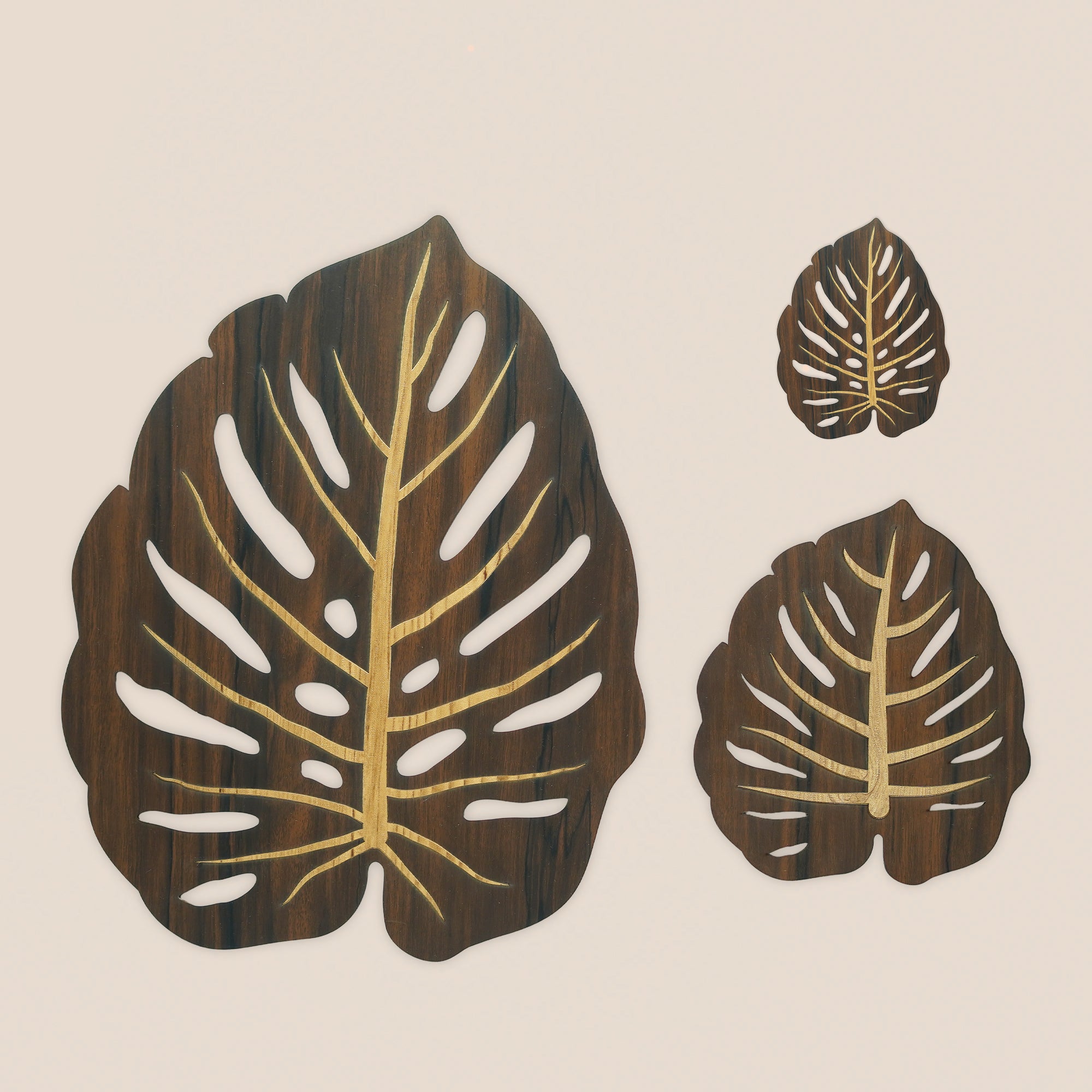 Leaf Coasters – Set of 4