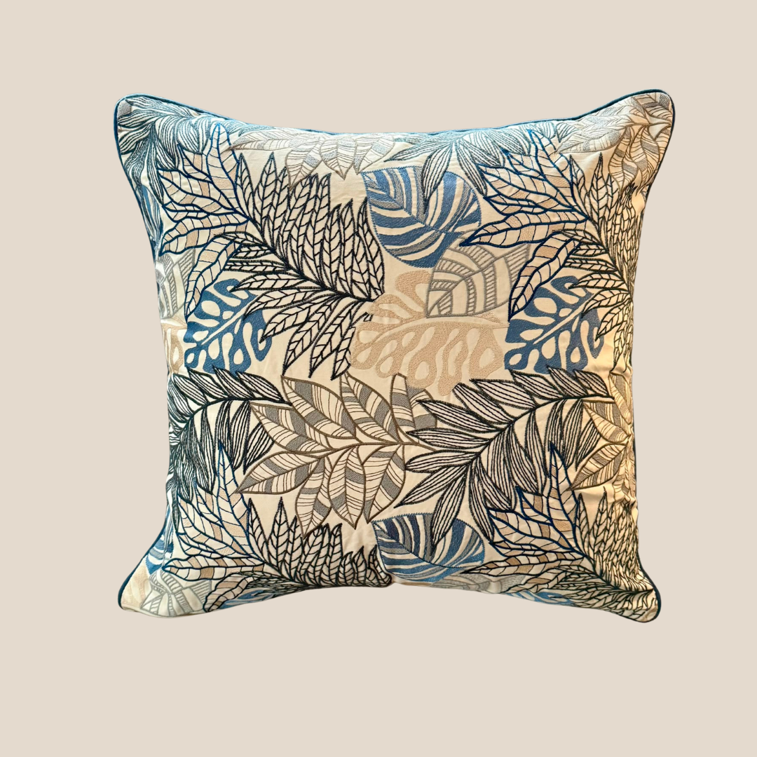 Aqua Forest Whisper - Bed Cushion