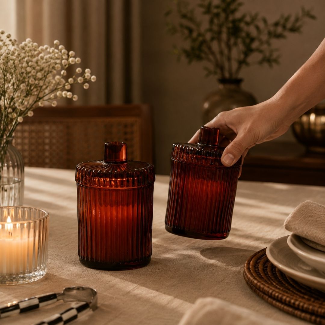 Grove Glow Spiced Rust (Set of 2)