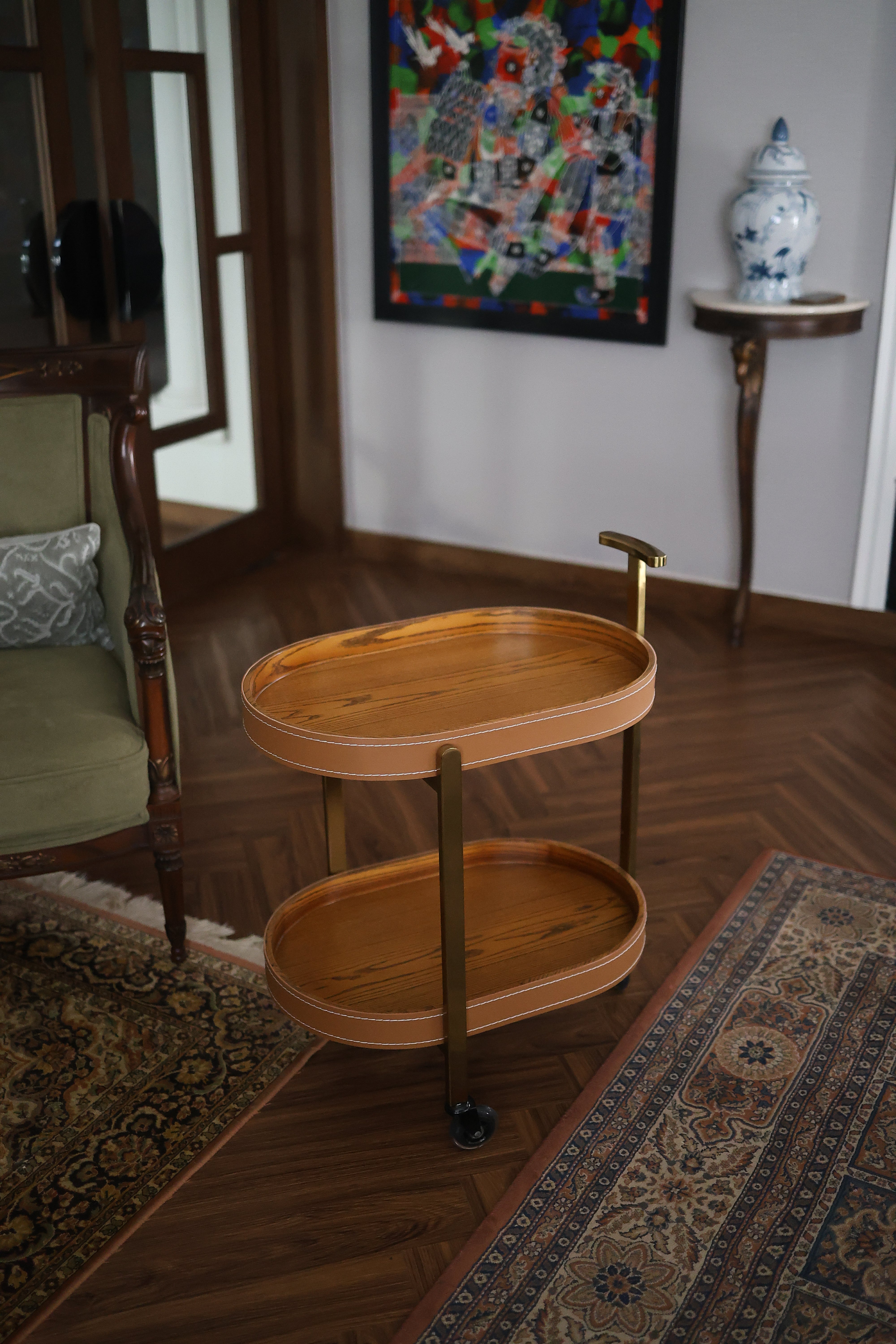 Zenith Trolley - Walnut