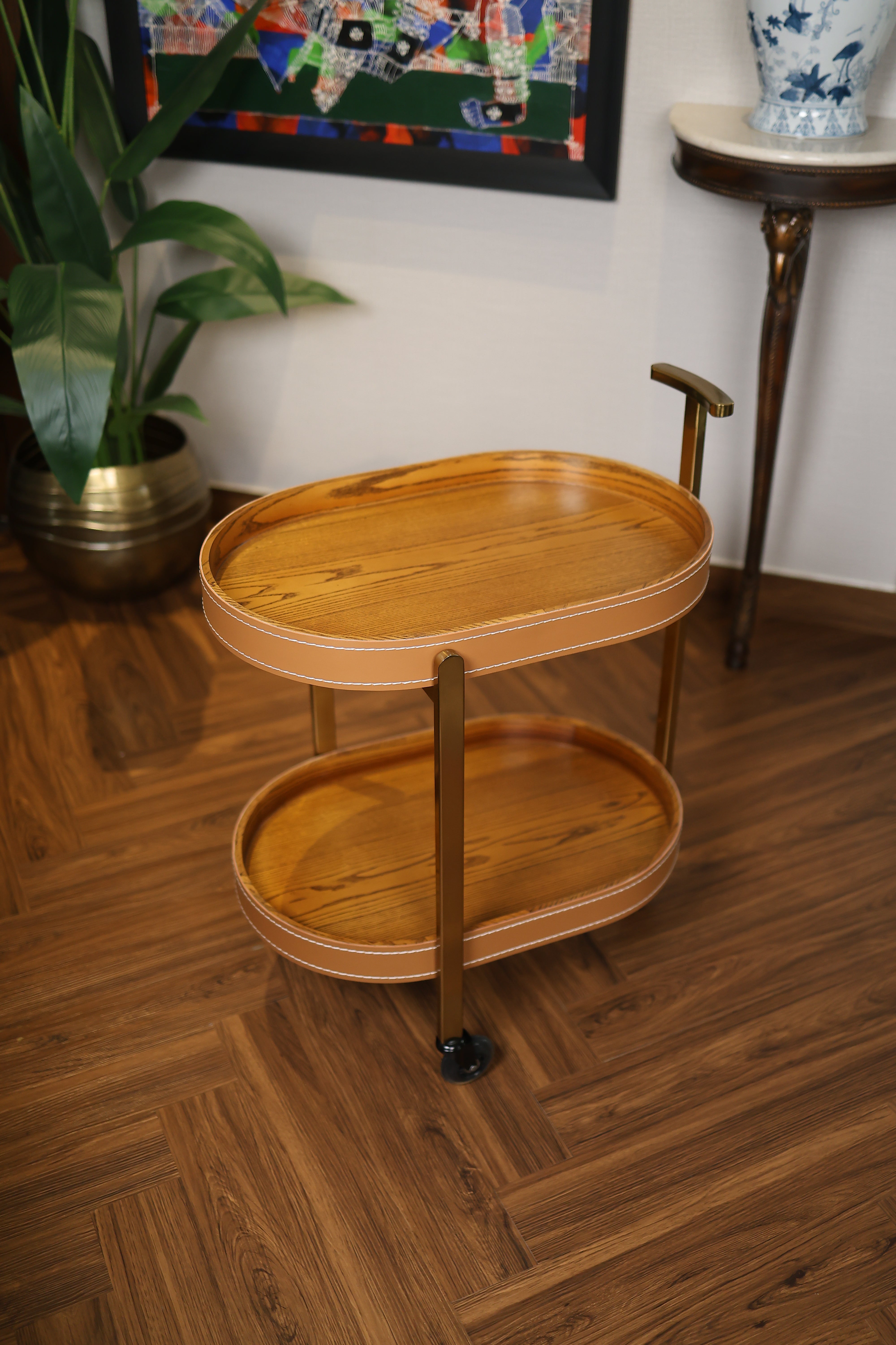 Zenith Trolley - Walnut