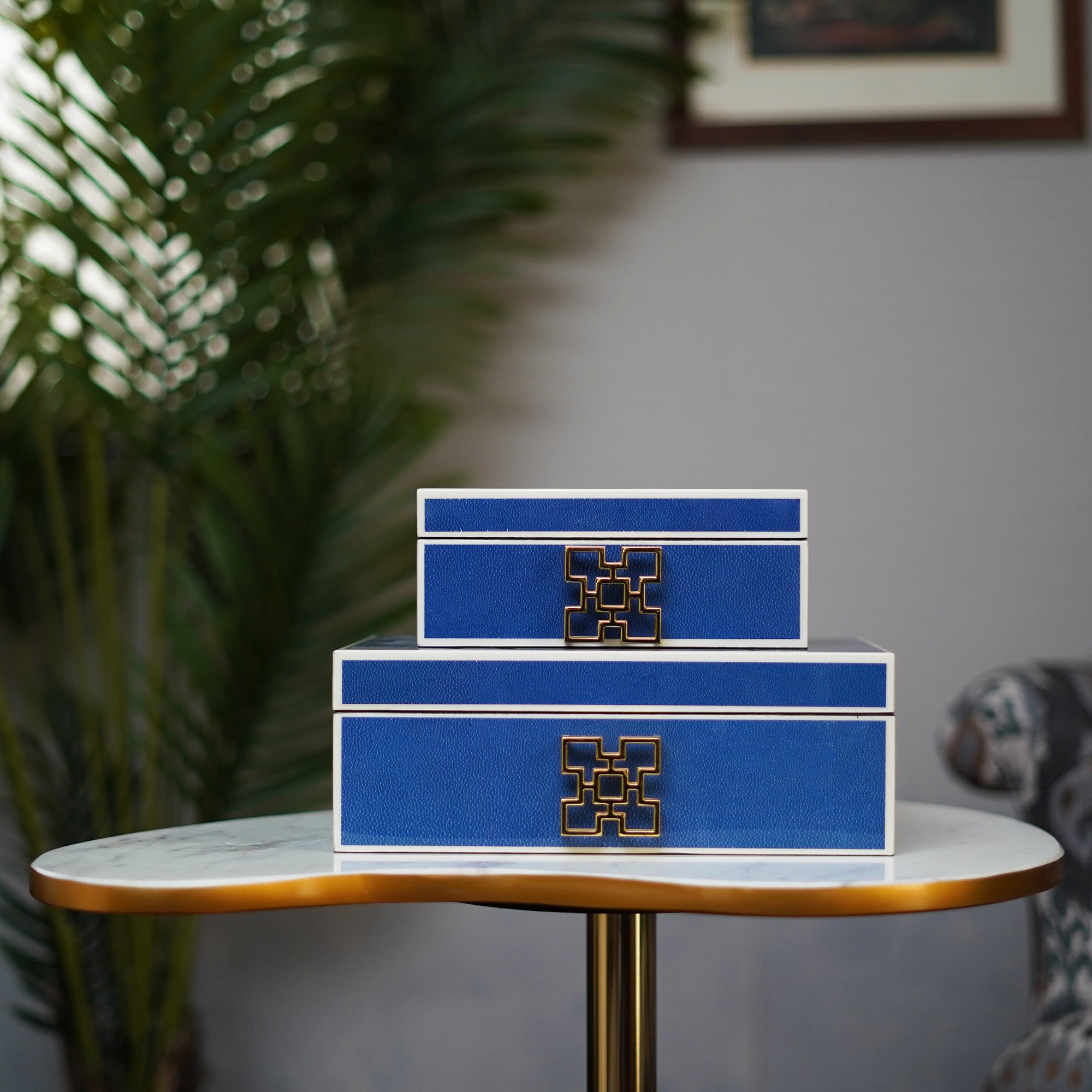 Imperial Blue Keepsake Box - Small