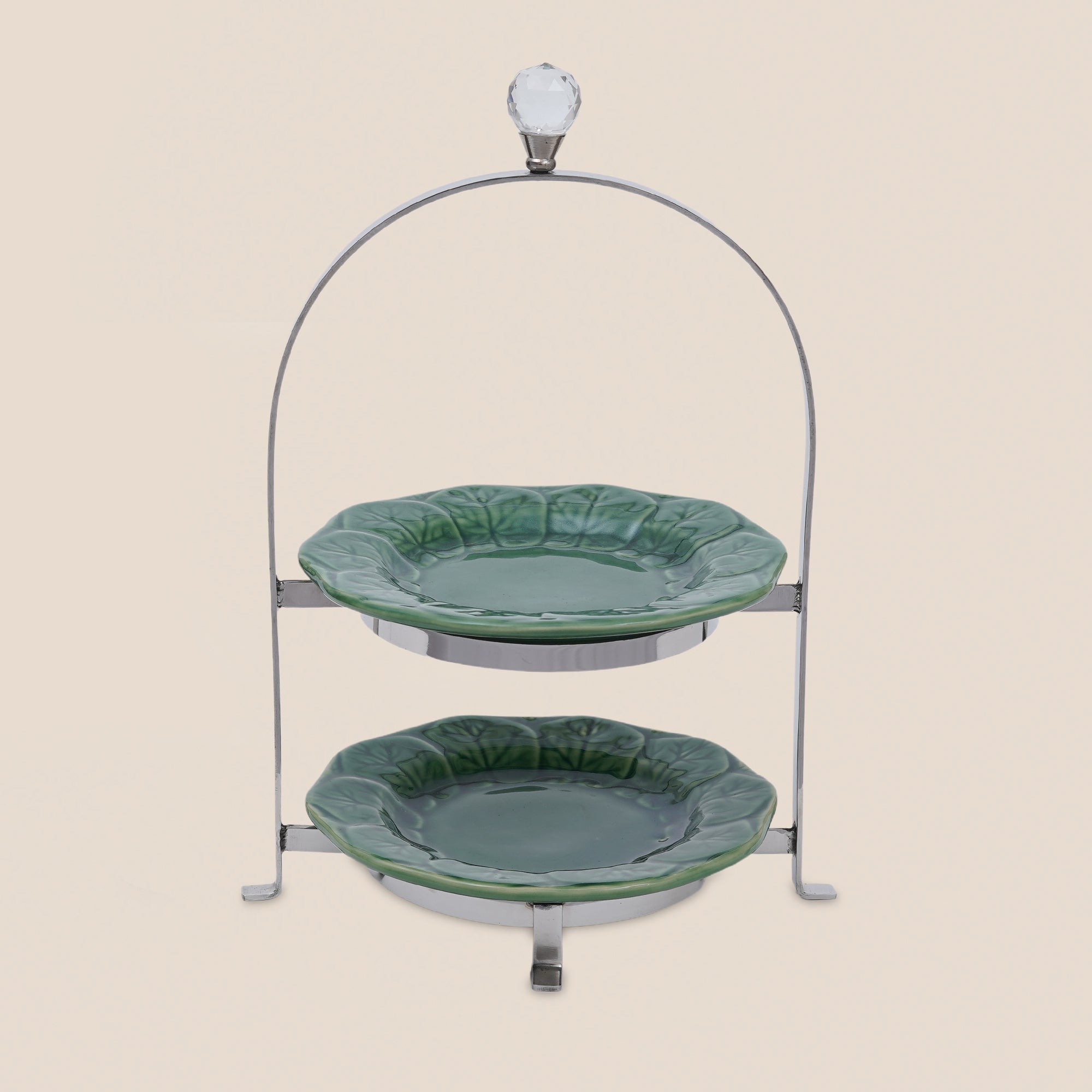 Two-Tier Host Stand without plates