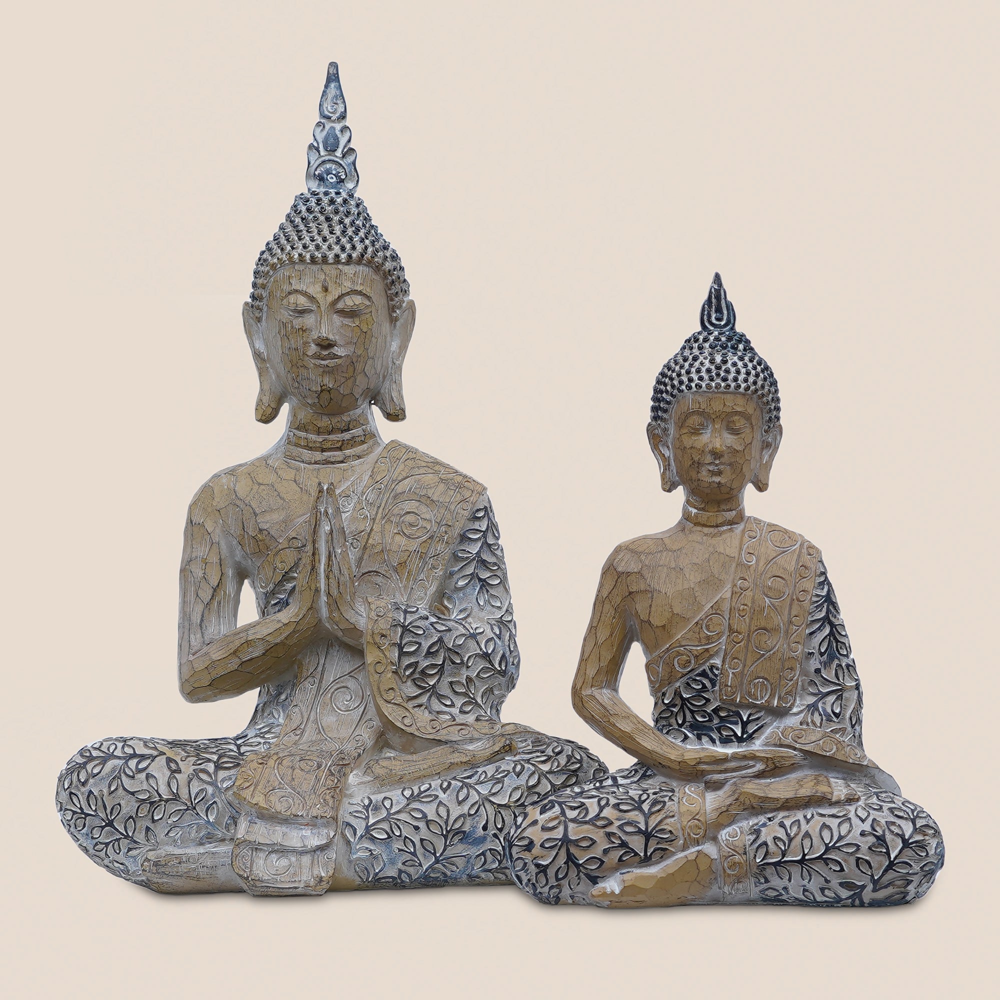 Tranquil Bloom Buddha - Large