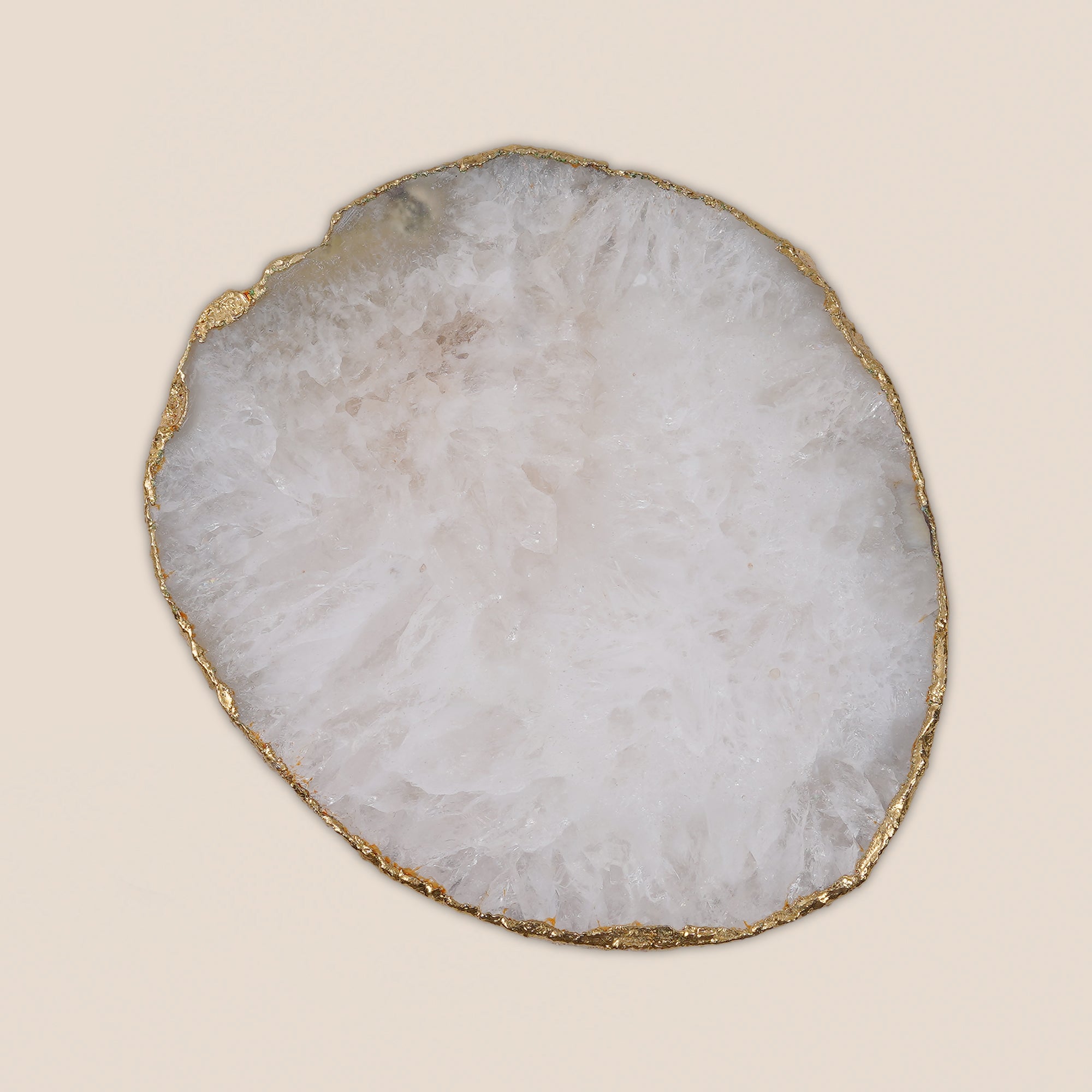 White Quartz Coaster (Set of 2)