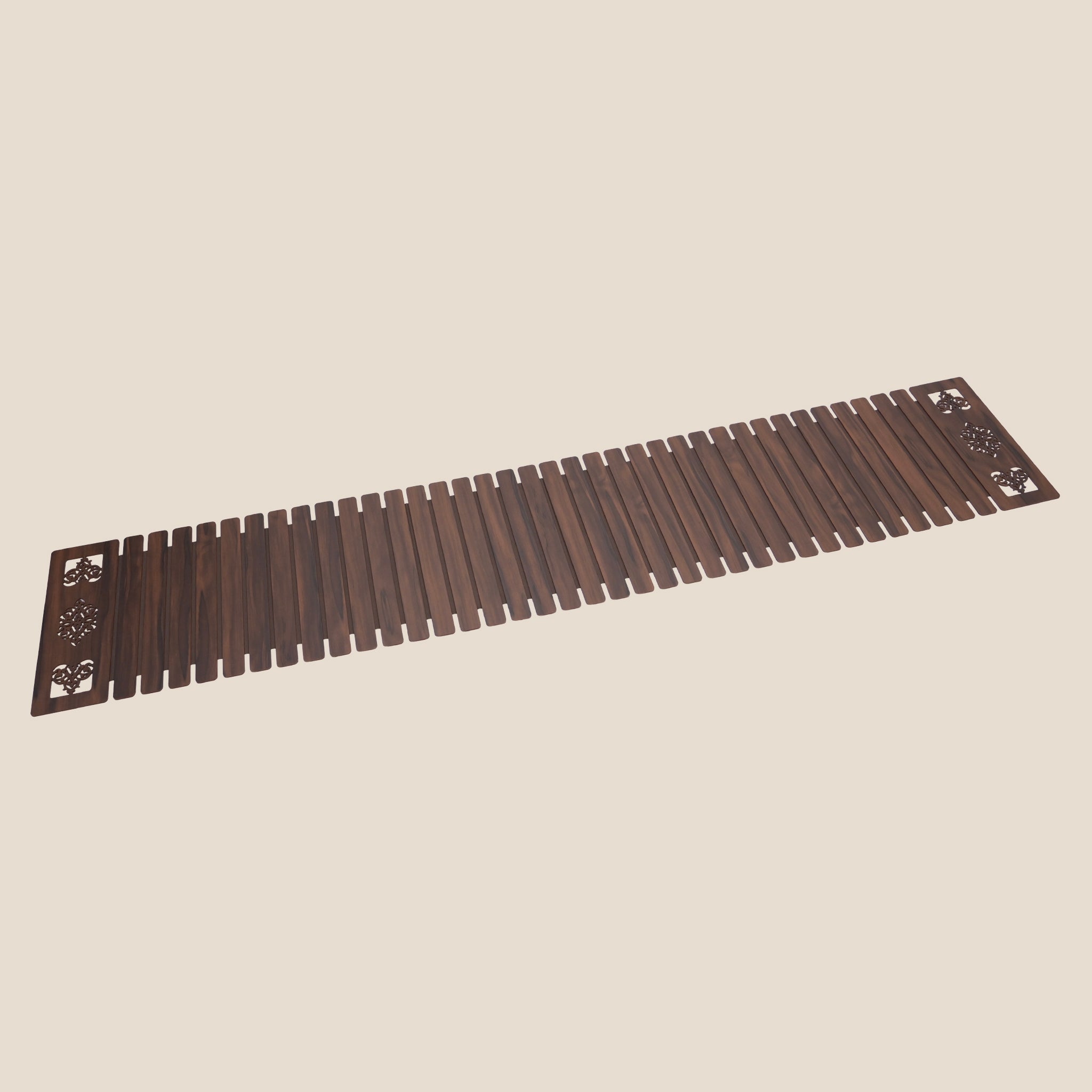 Carved Folding Table Runner - Large