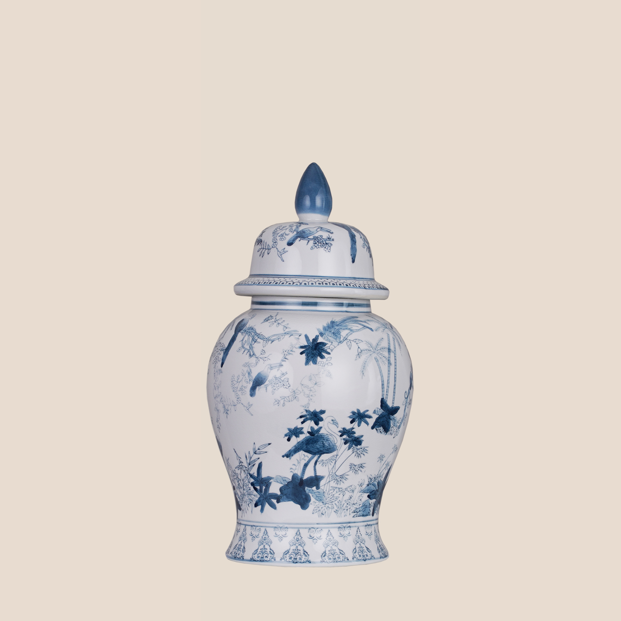 Porcelain Ginger Jars (Only for Delhi NCR)