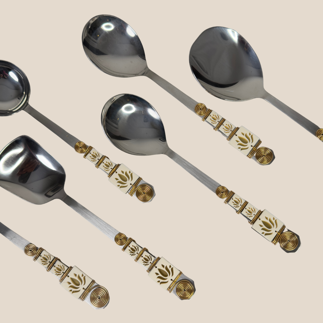 Lotus Bloom Serving Set
