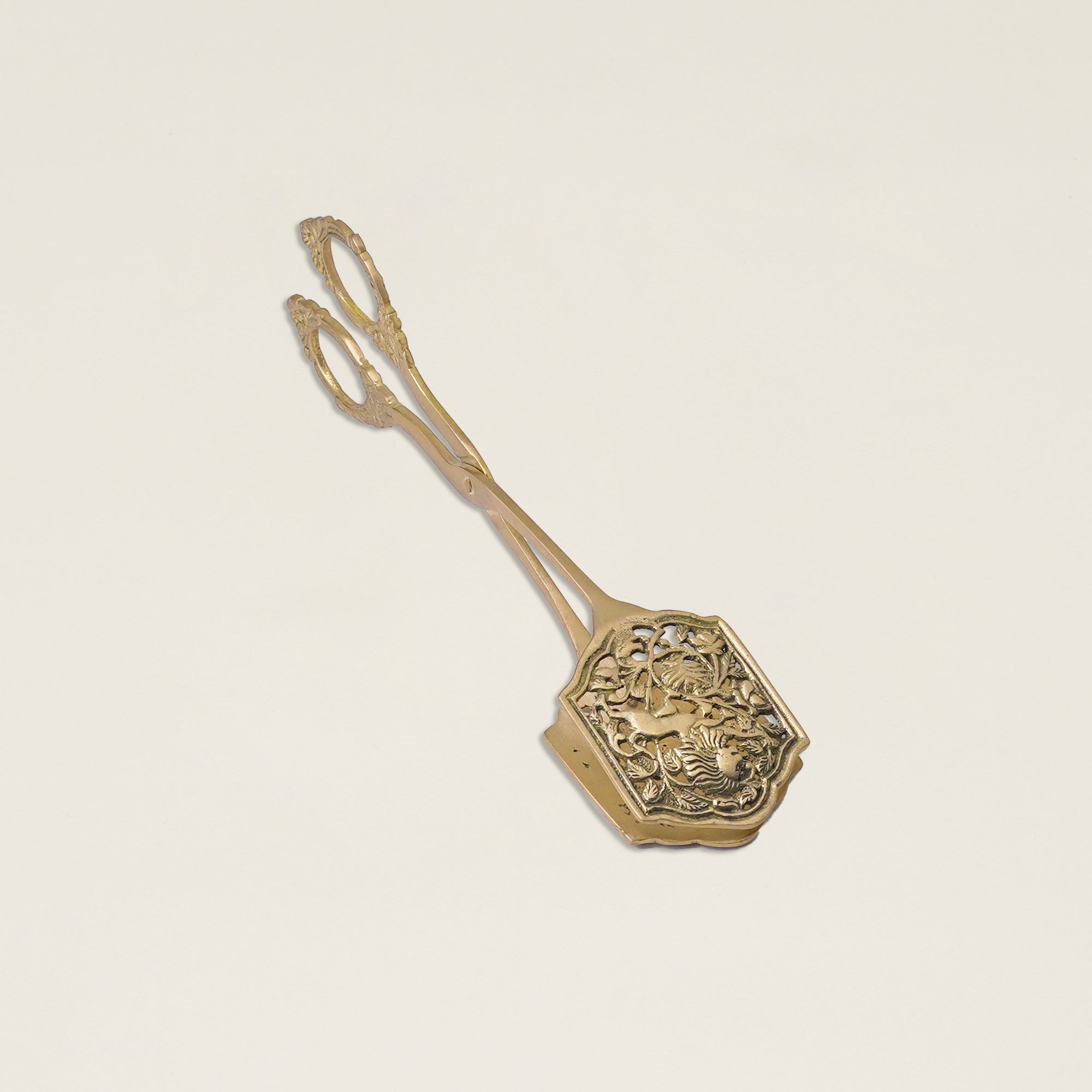Regal Filigree Brass Pastry Tong