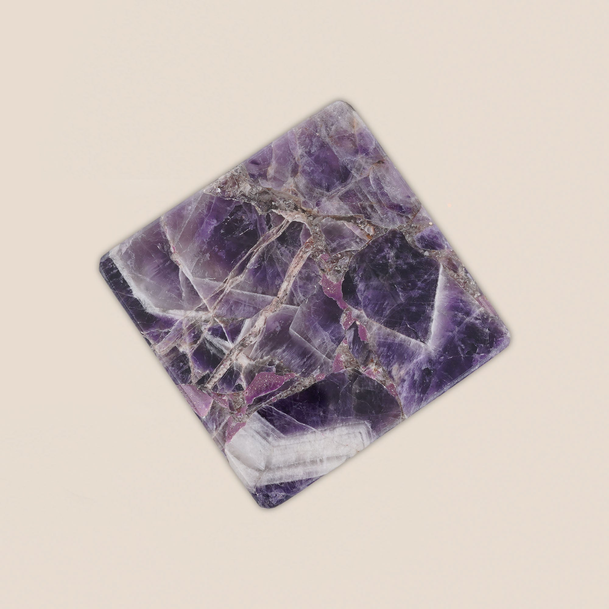 Amethyst Slice Coaster – Sold Individually