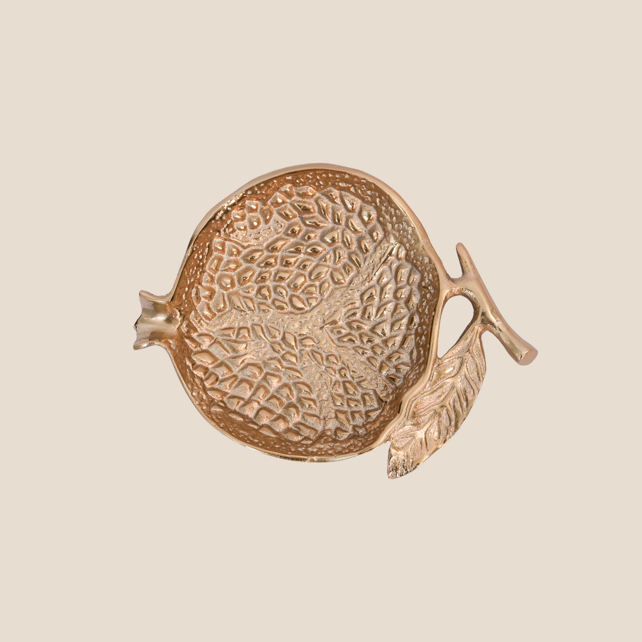 Gilded Pomegranate Platter