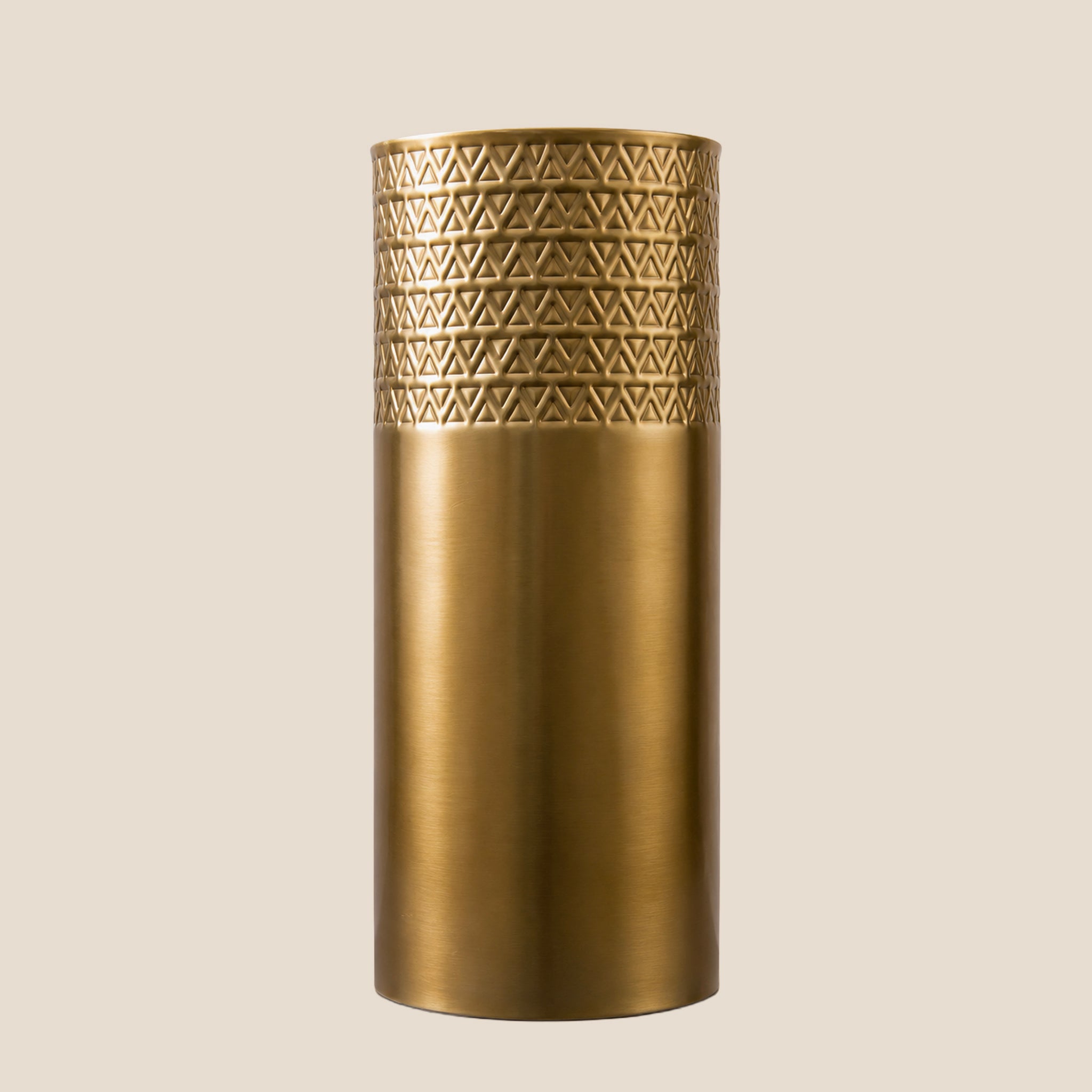 Gilded Coumn Planter Large