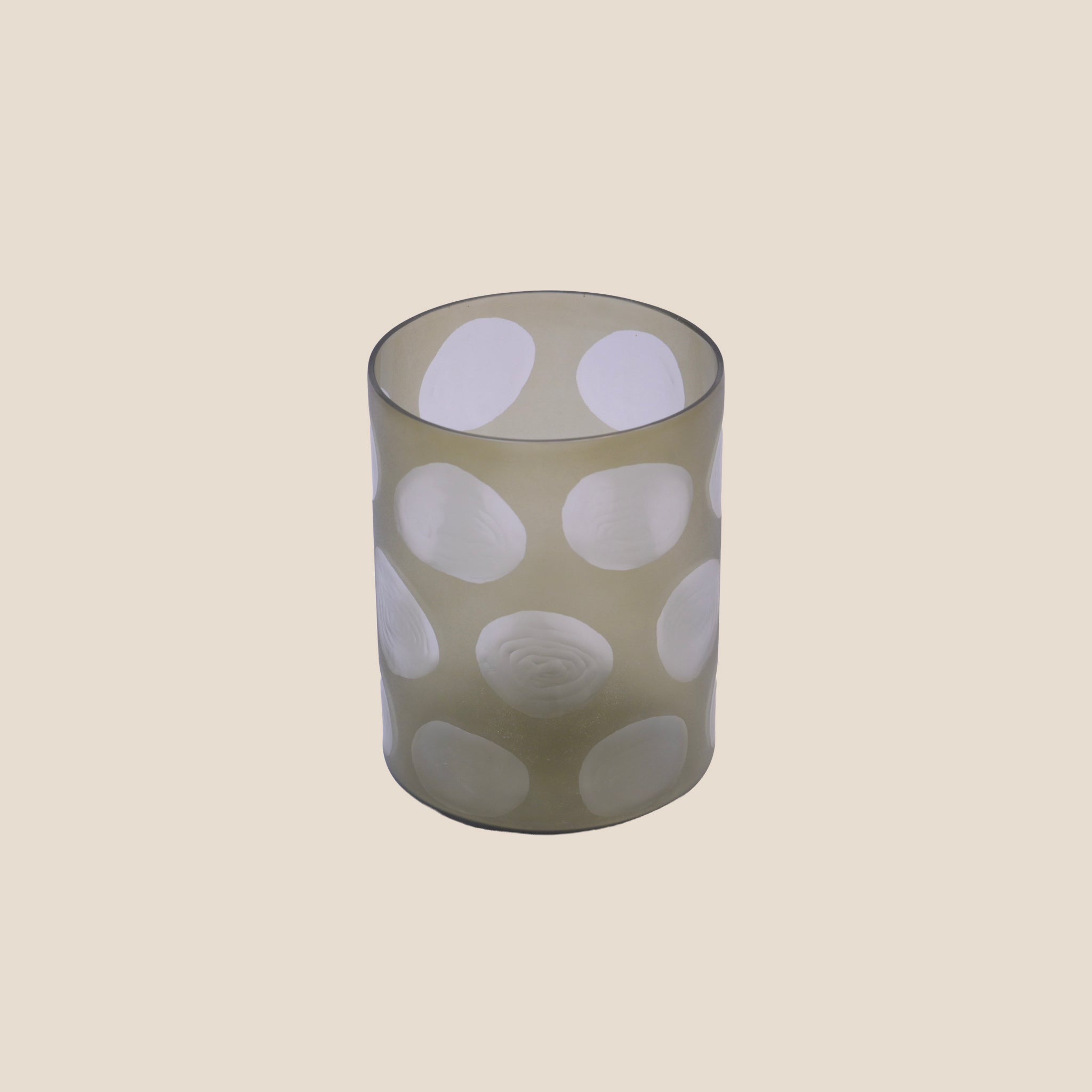 Pebble Smoke Vase & Votive - Large