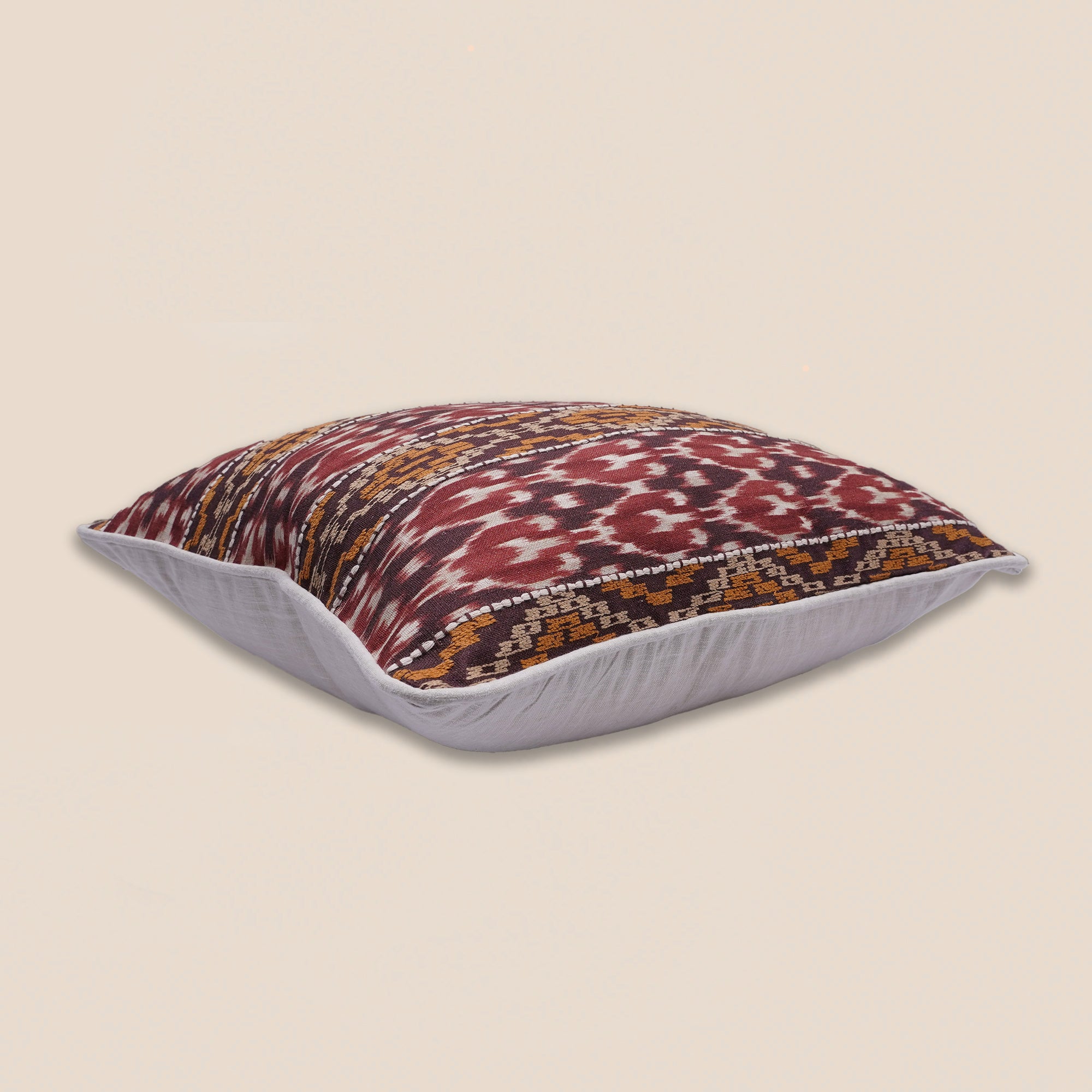 Ikkat Cushion Cover