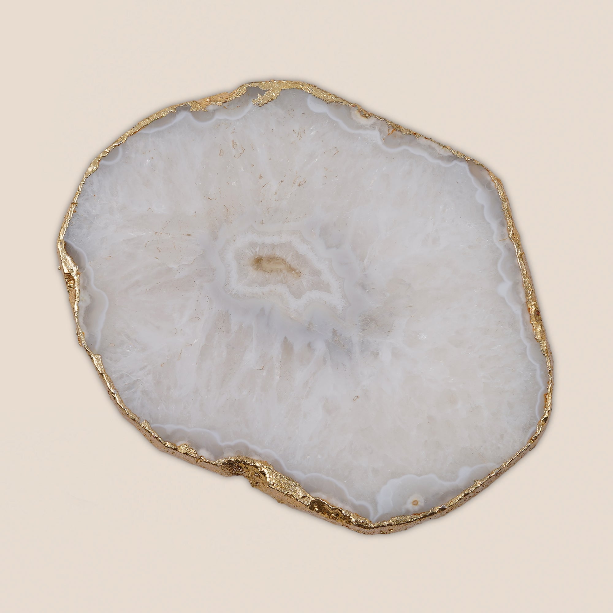 White Quartz Coaster (Set of 2)