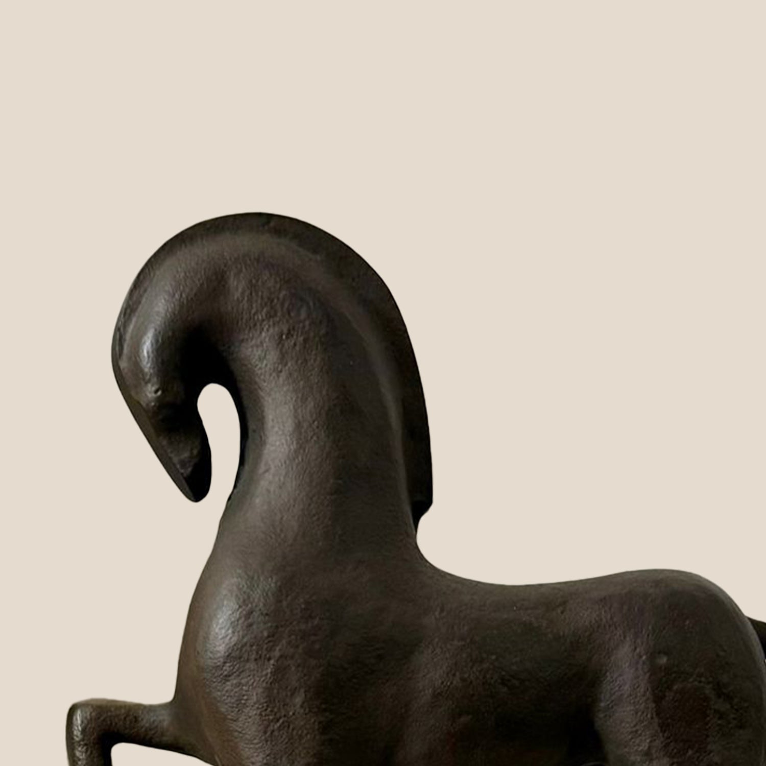 Poised Horse Sculpture