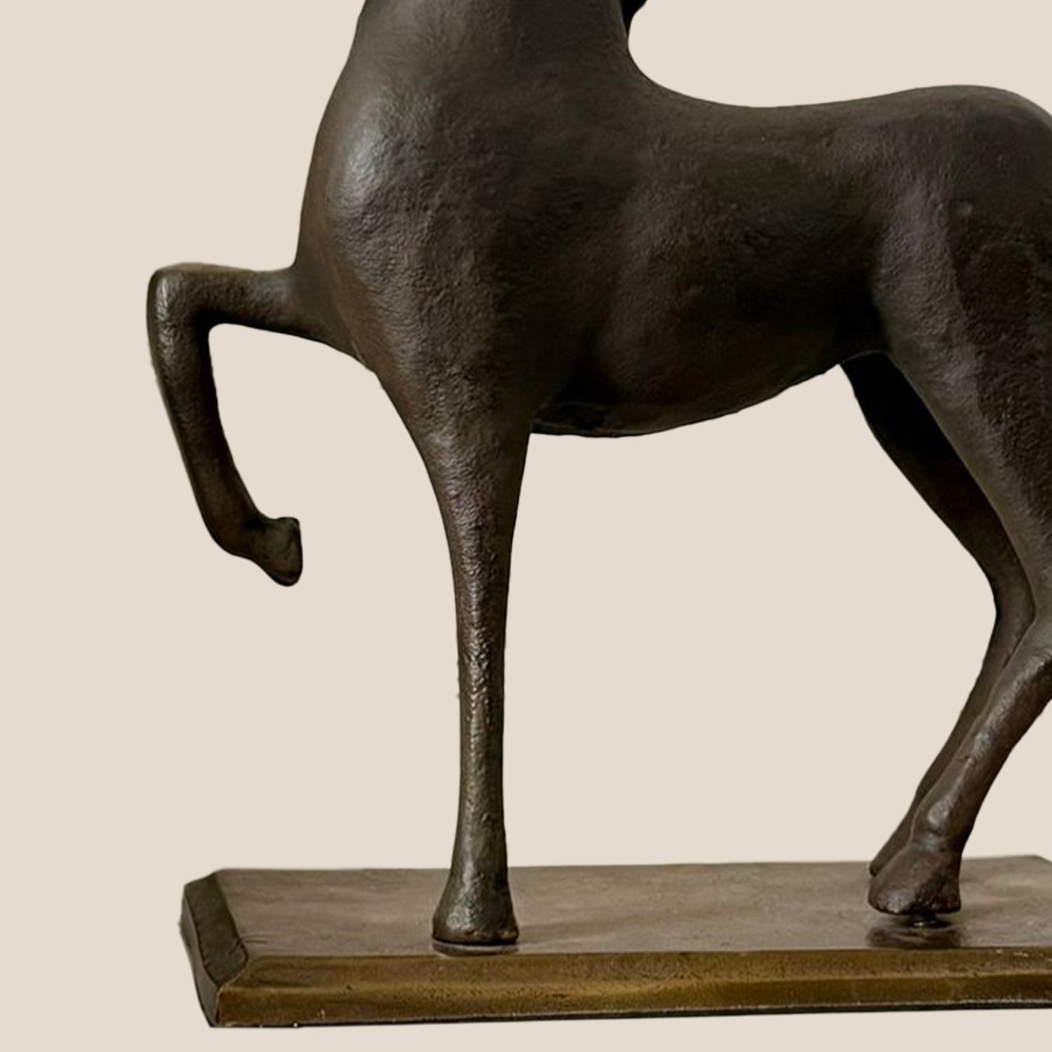 Poised Horse Sculpture
