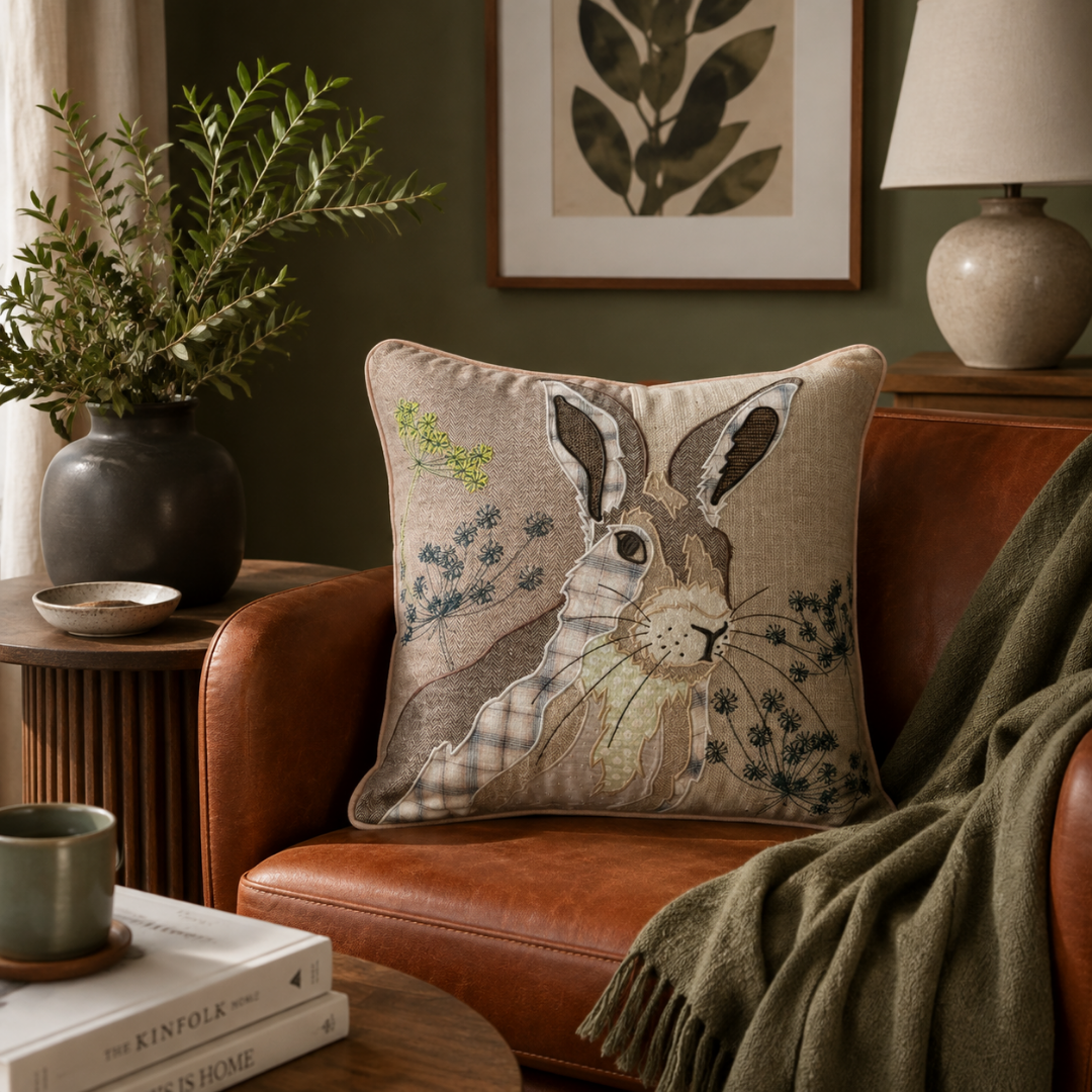 Enchanted Hare Cushion Cover