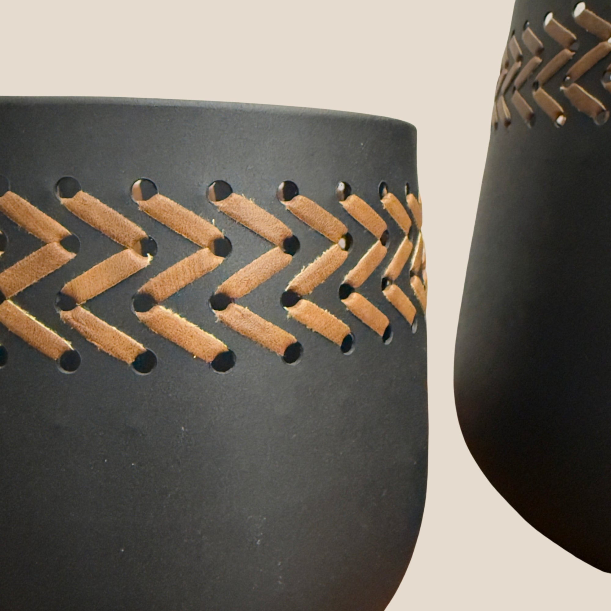 Soho Planter - Black Set of 2