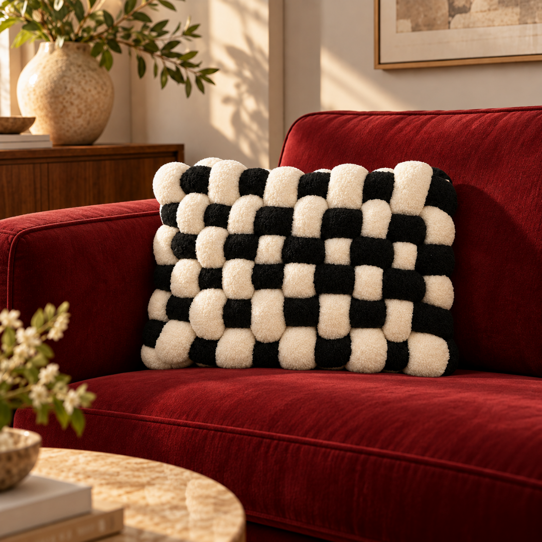 CushNoir Weave Cushion Coverion