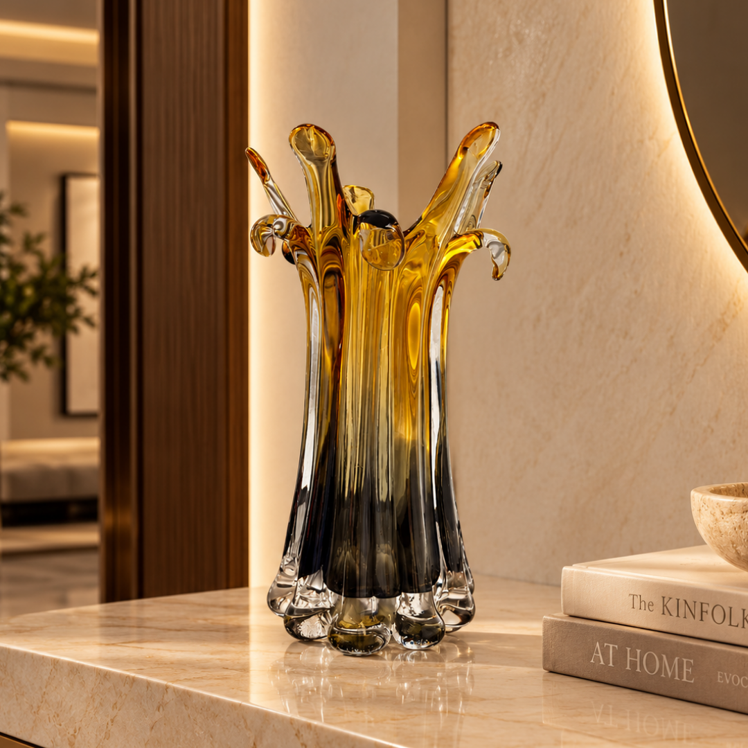 Amber Dusk Vase