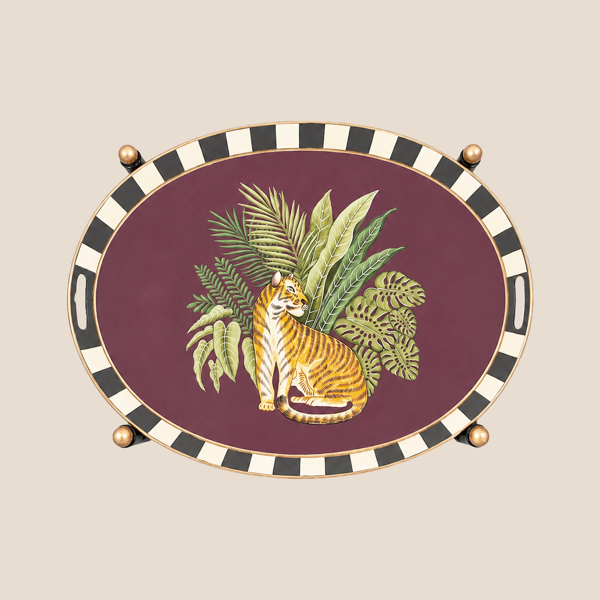 Wild Atlas Butler Table - Tiger