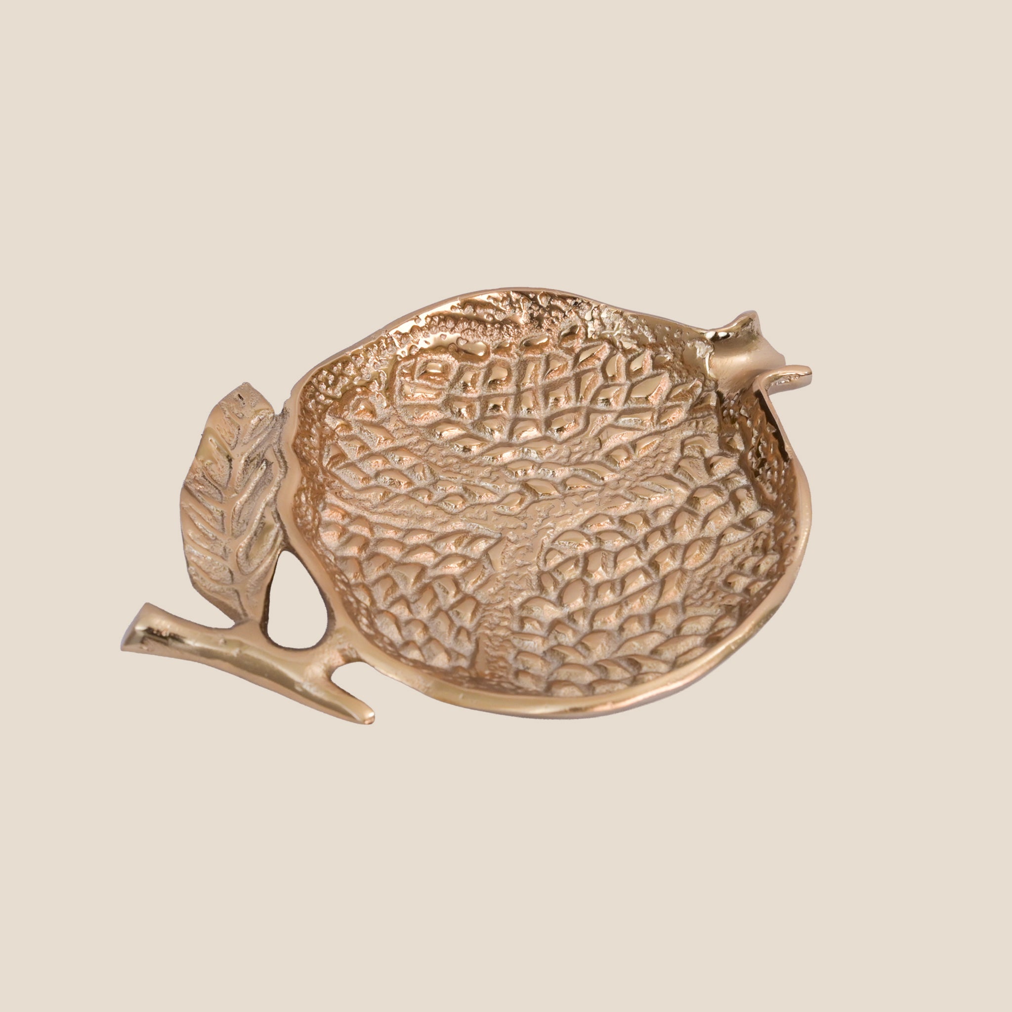 Gilded Pomegranate Platter