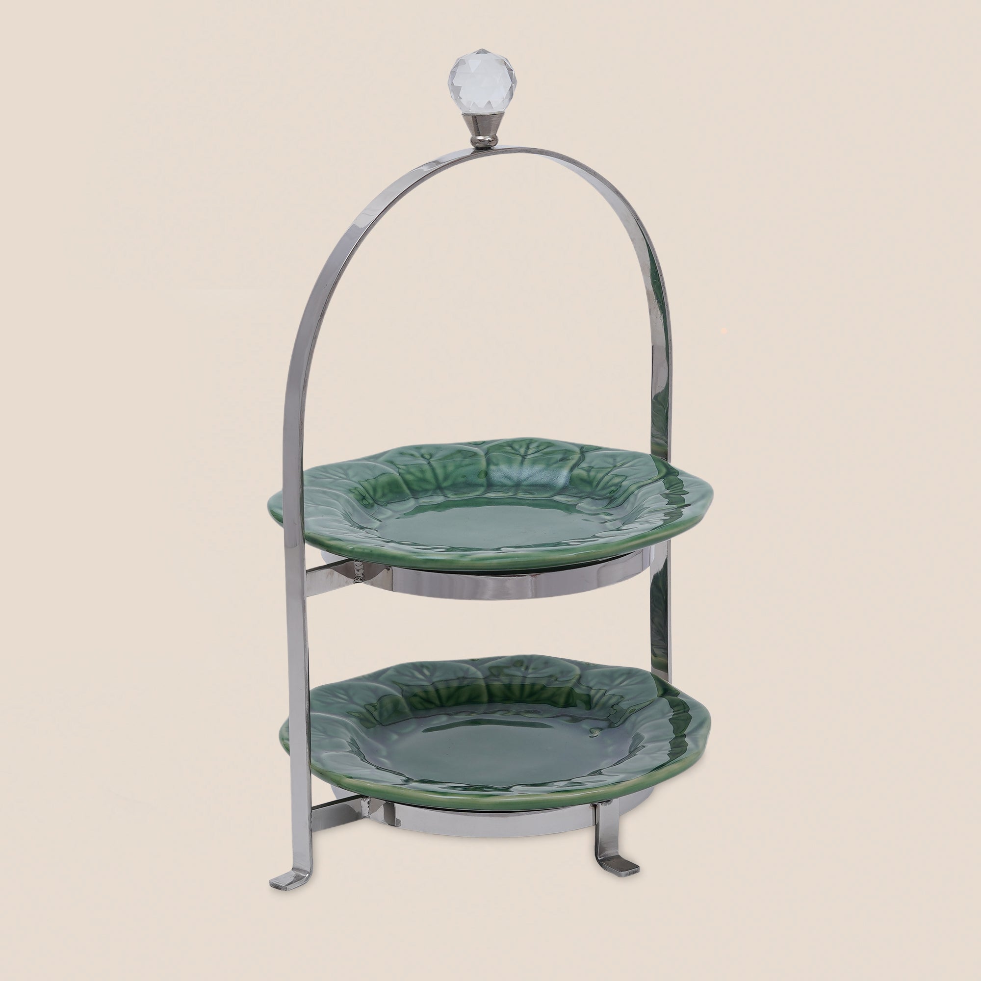 Two-Tier Host Stand without plates