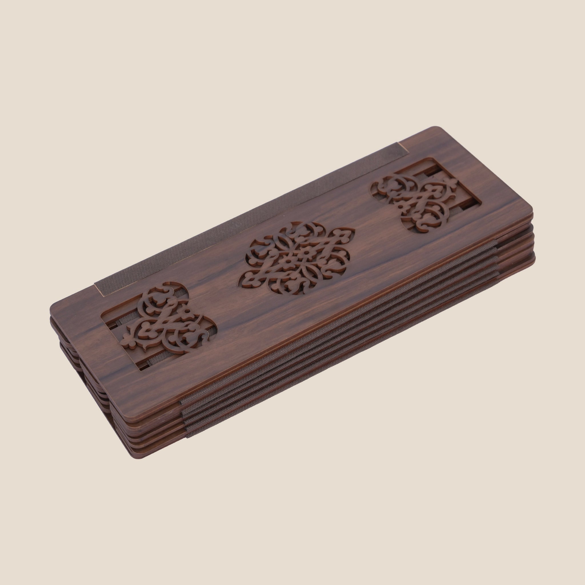 Carved Folding Table Runner - Large