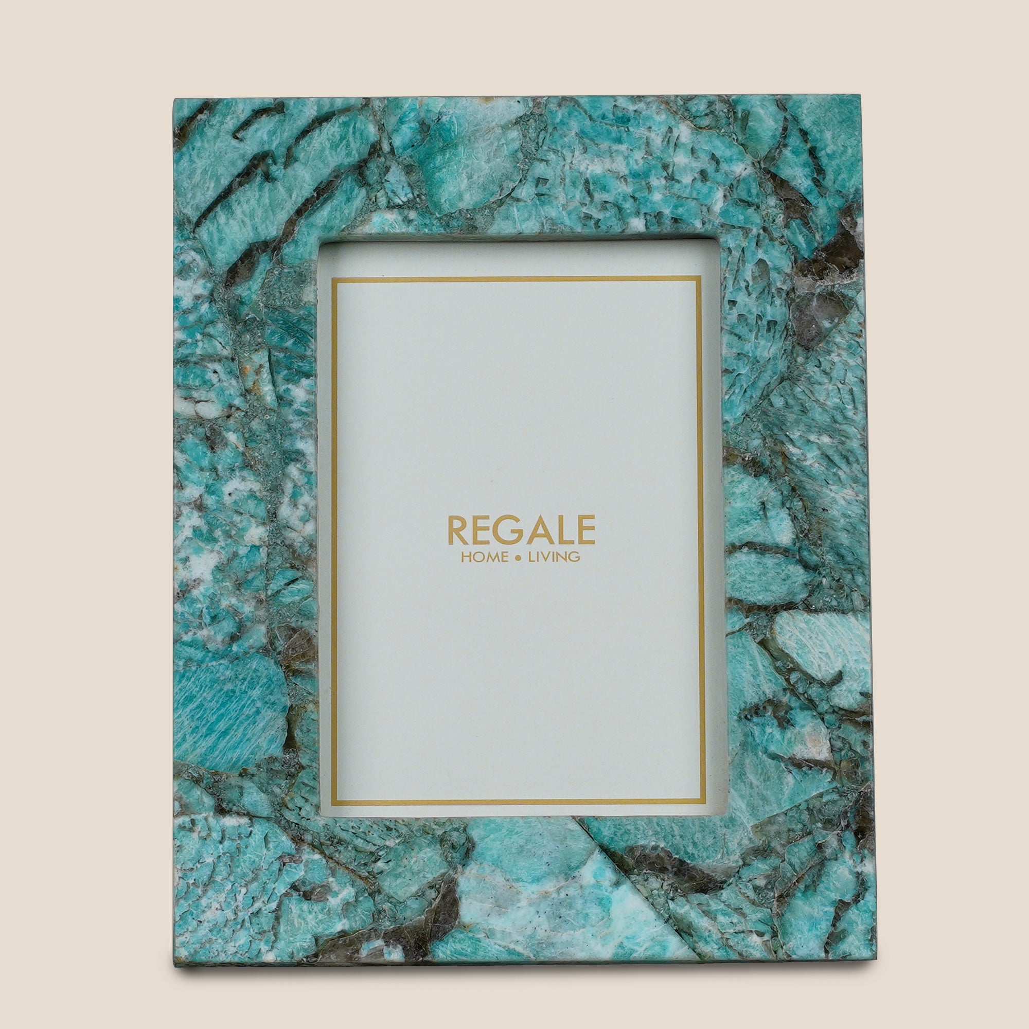 Amazonite Stone Photo Frame