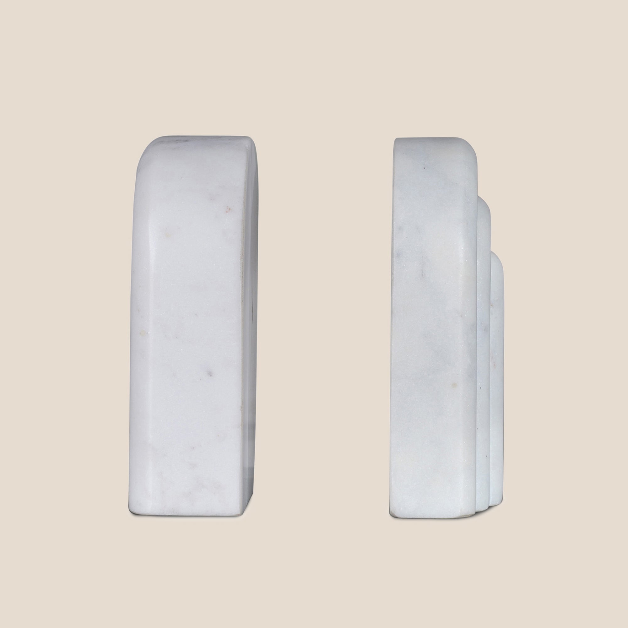 Arc Marble Bookend