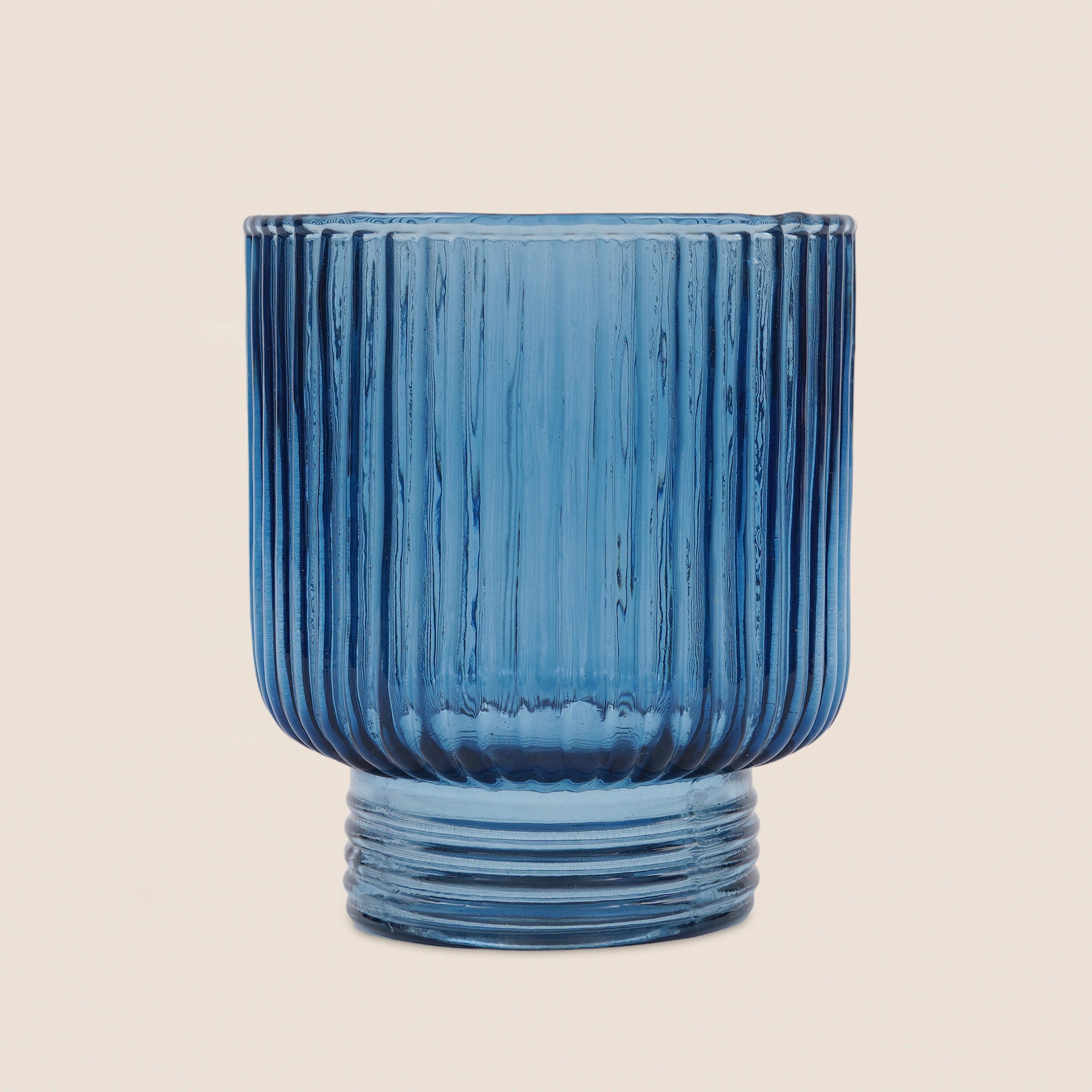 Azure Bloom Votive (Set of 2)