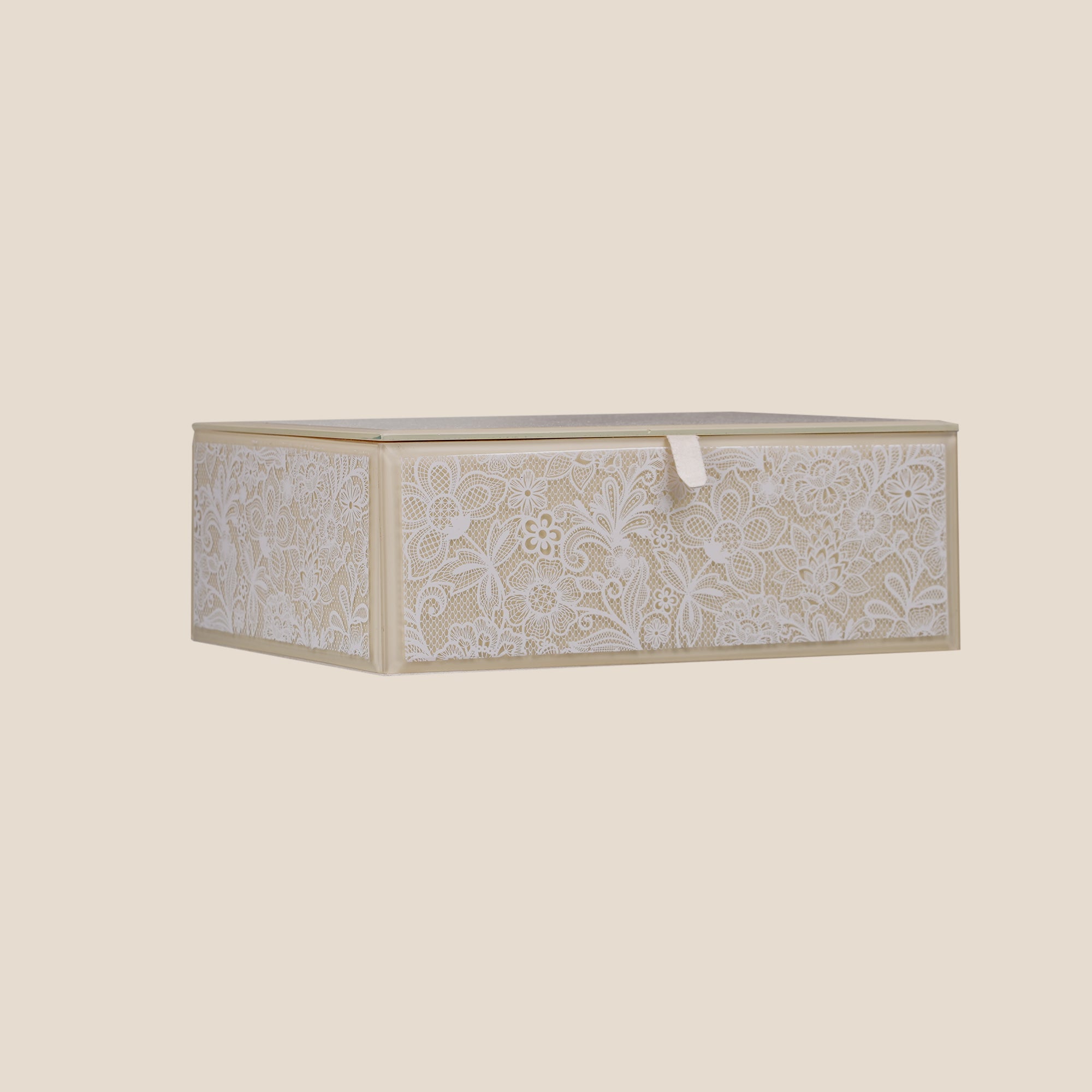 Lace Glass Box
