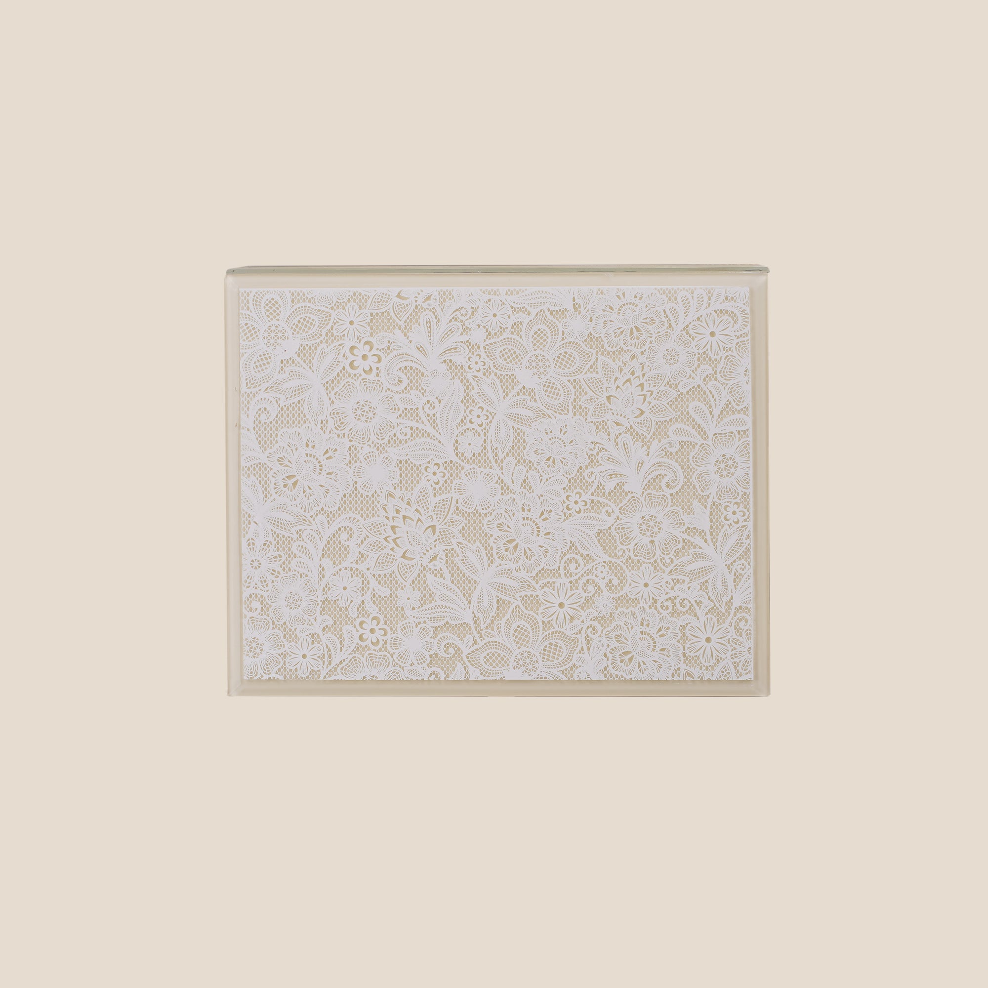 Lace Glass Box