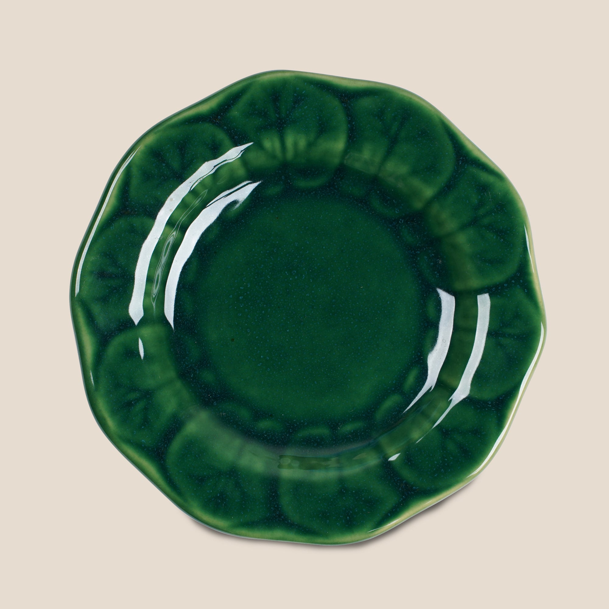 Sage Collection: Ceramic Elegance Half Plate