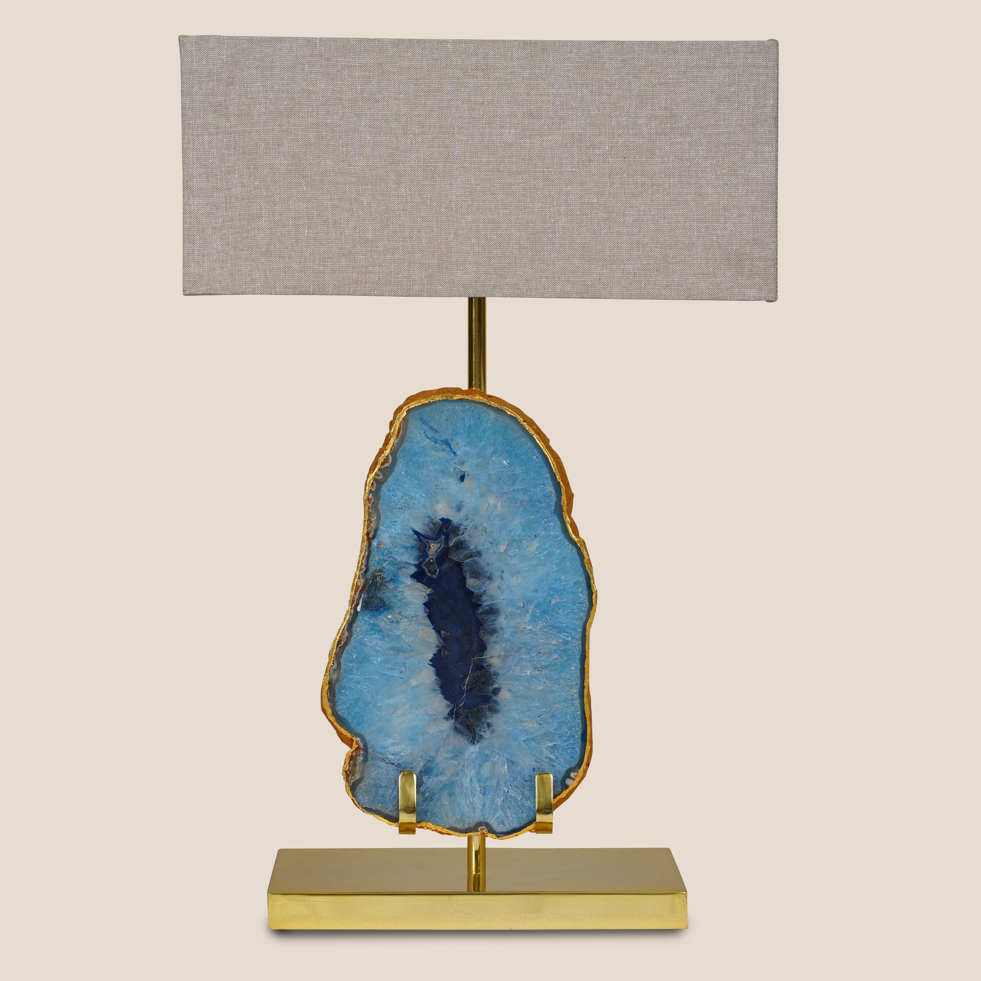 Azure Agate Luxe Table Lamp