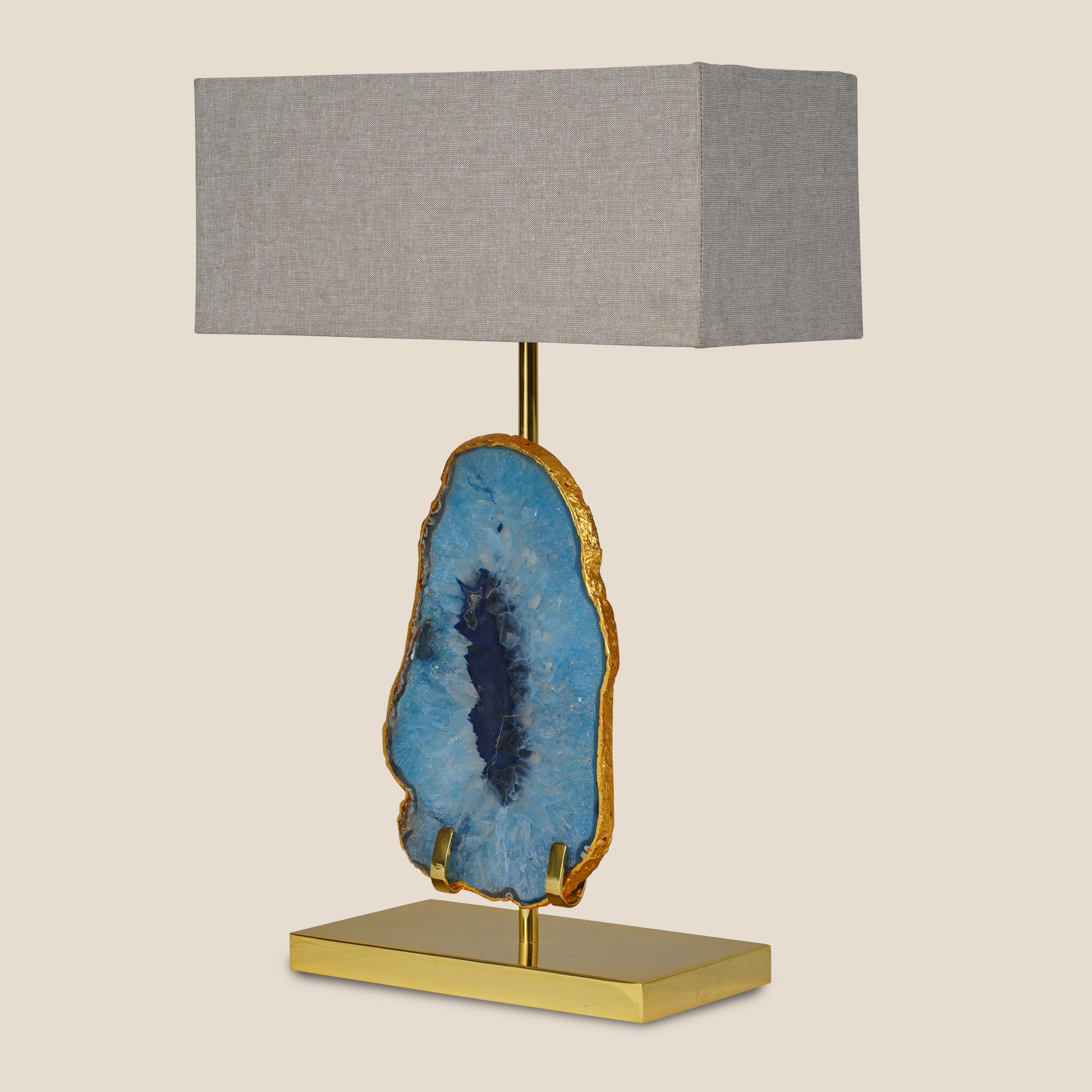 Azure Agate Luxe Table Lamp