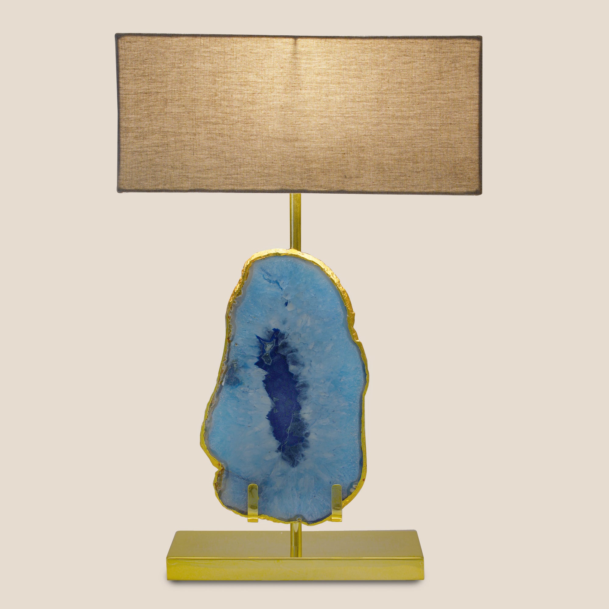 Azure Agate Luxe Table Lamp