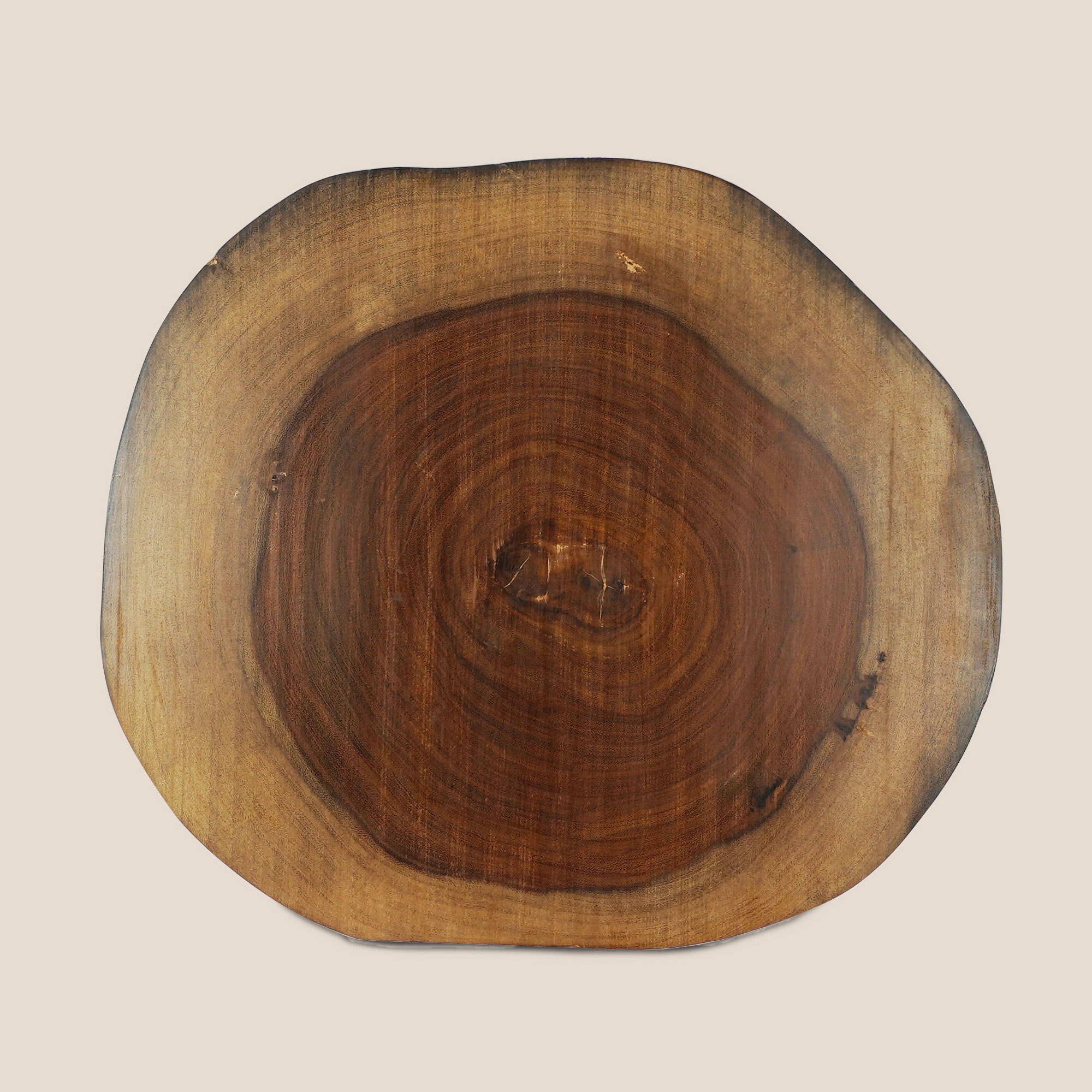 Rustic Wooden Lazy Susan