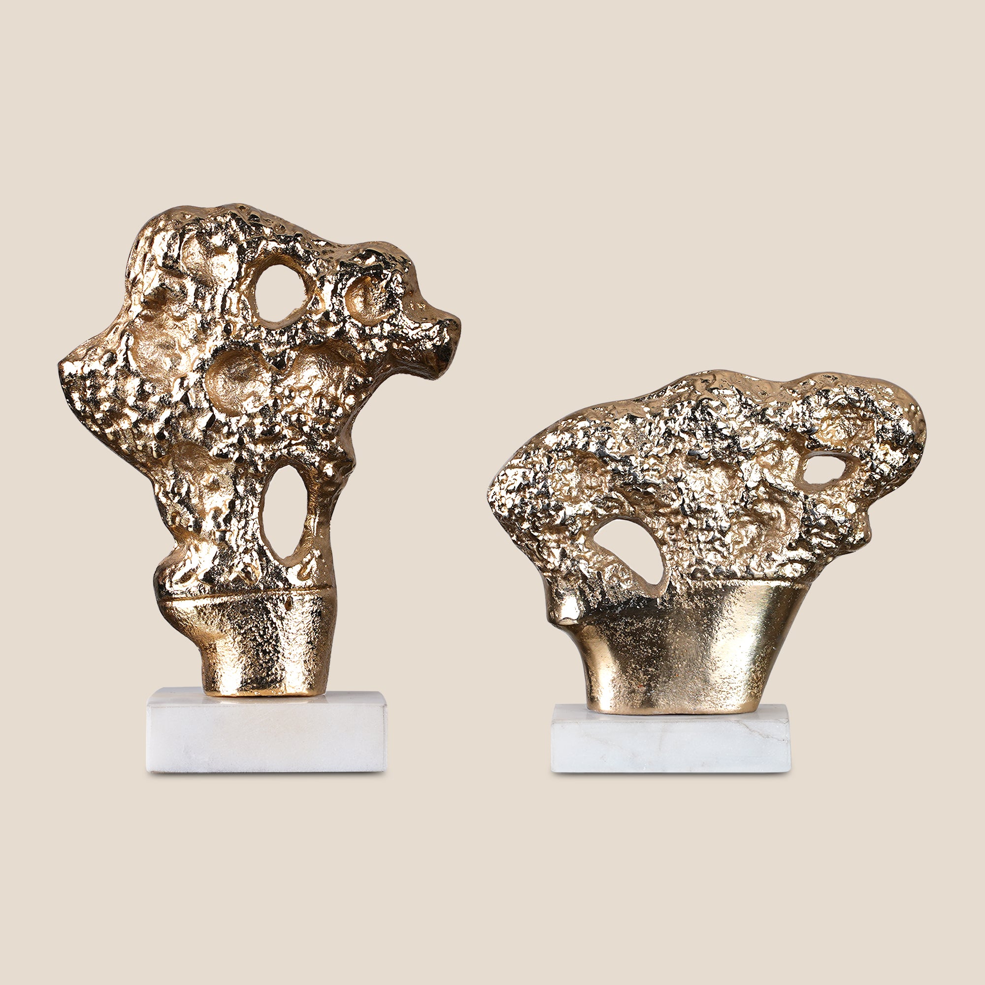 Abstract Rock Form Sculptures - Wide