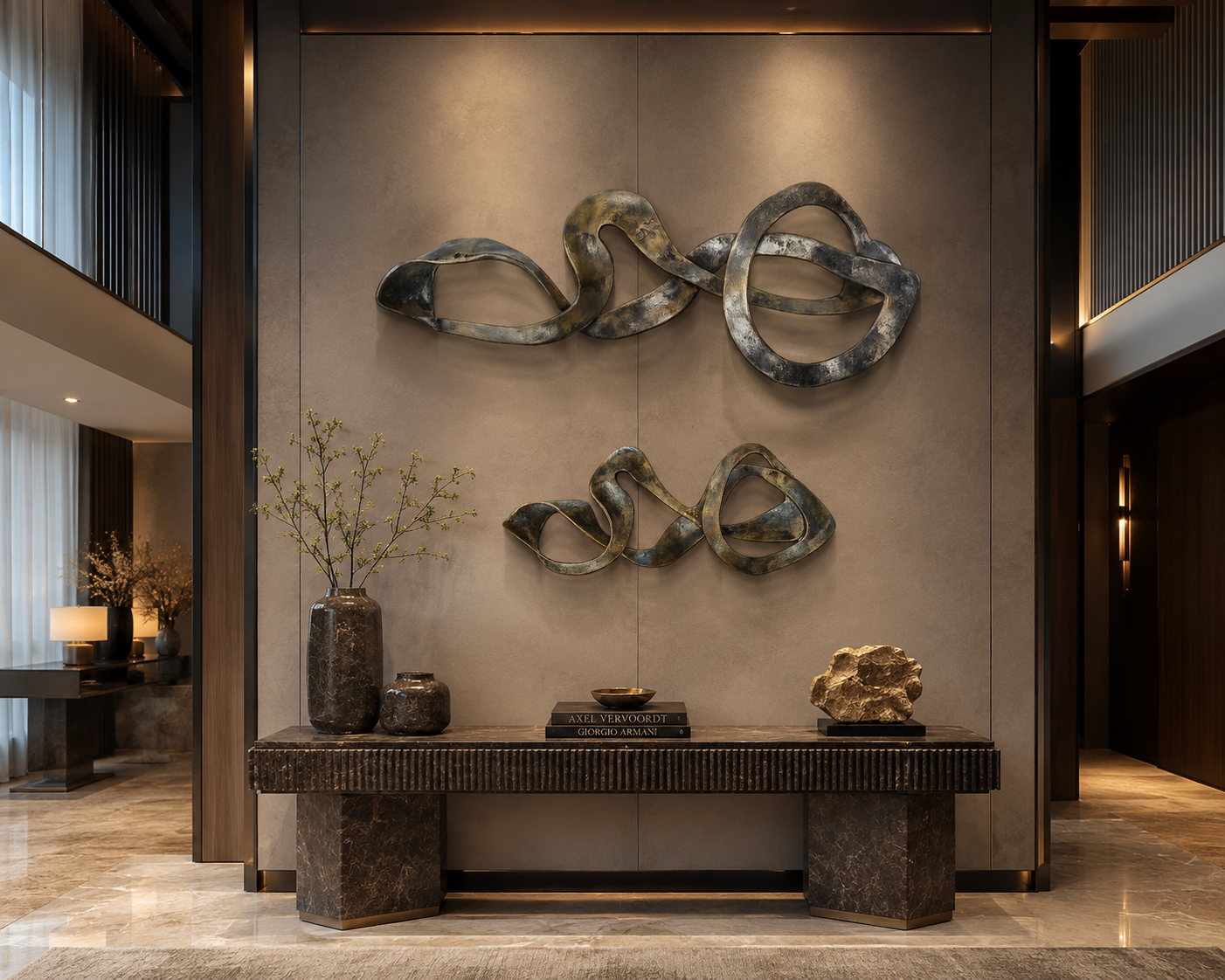 Eternal Flow Wall Sculpture - Large