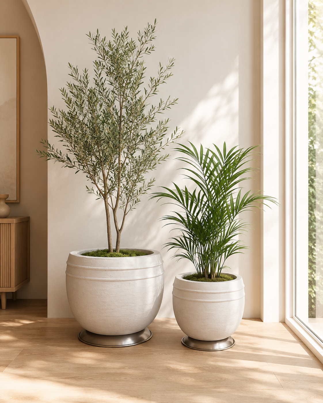 Earthern Halo Planter - Small