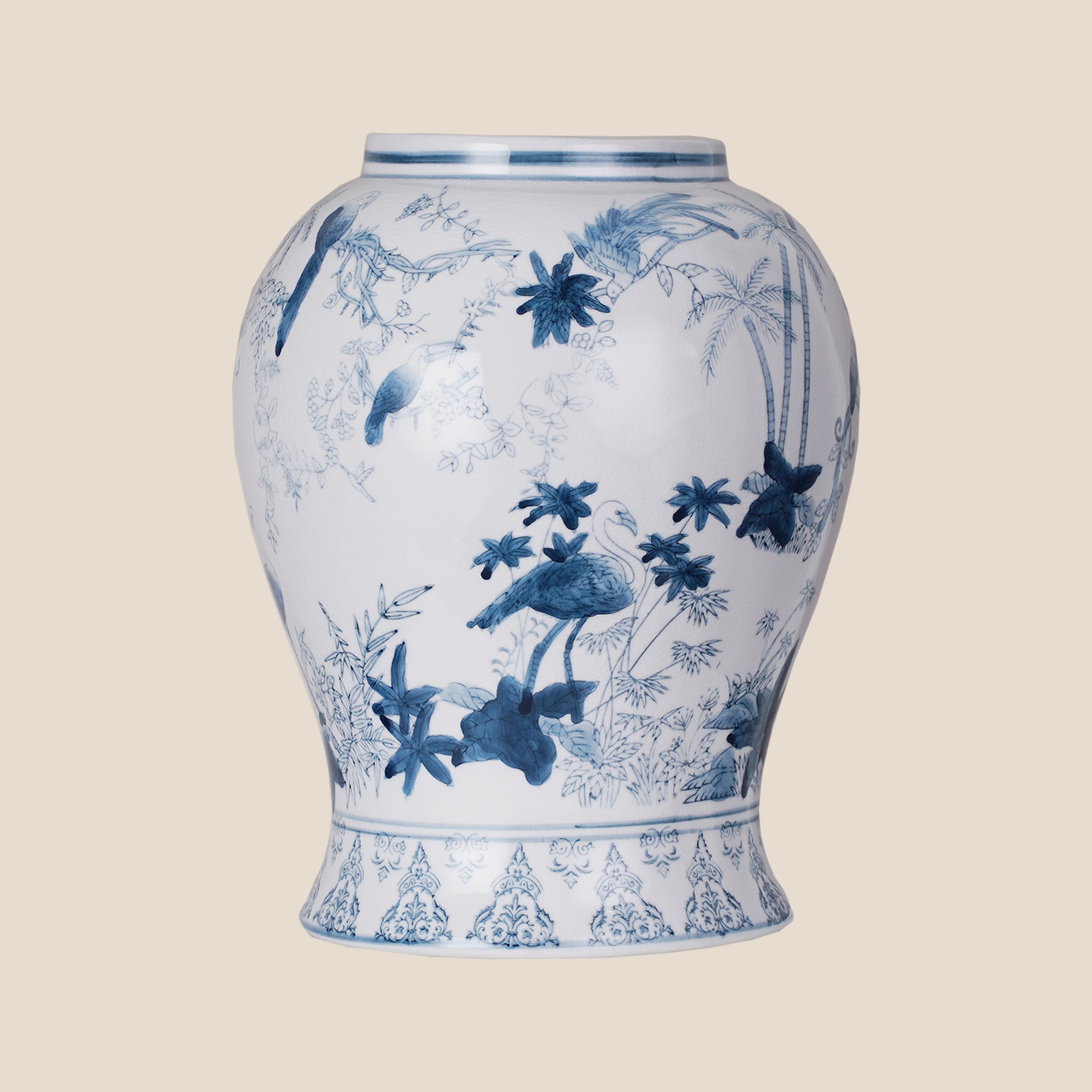 Porcelain Ginger Jars (Only for Delhi NCR)