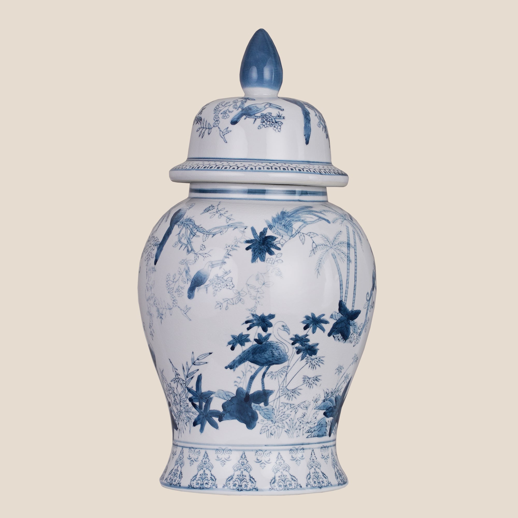 Porcelain Ginger Jars (Only for Delhi NCR)