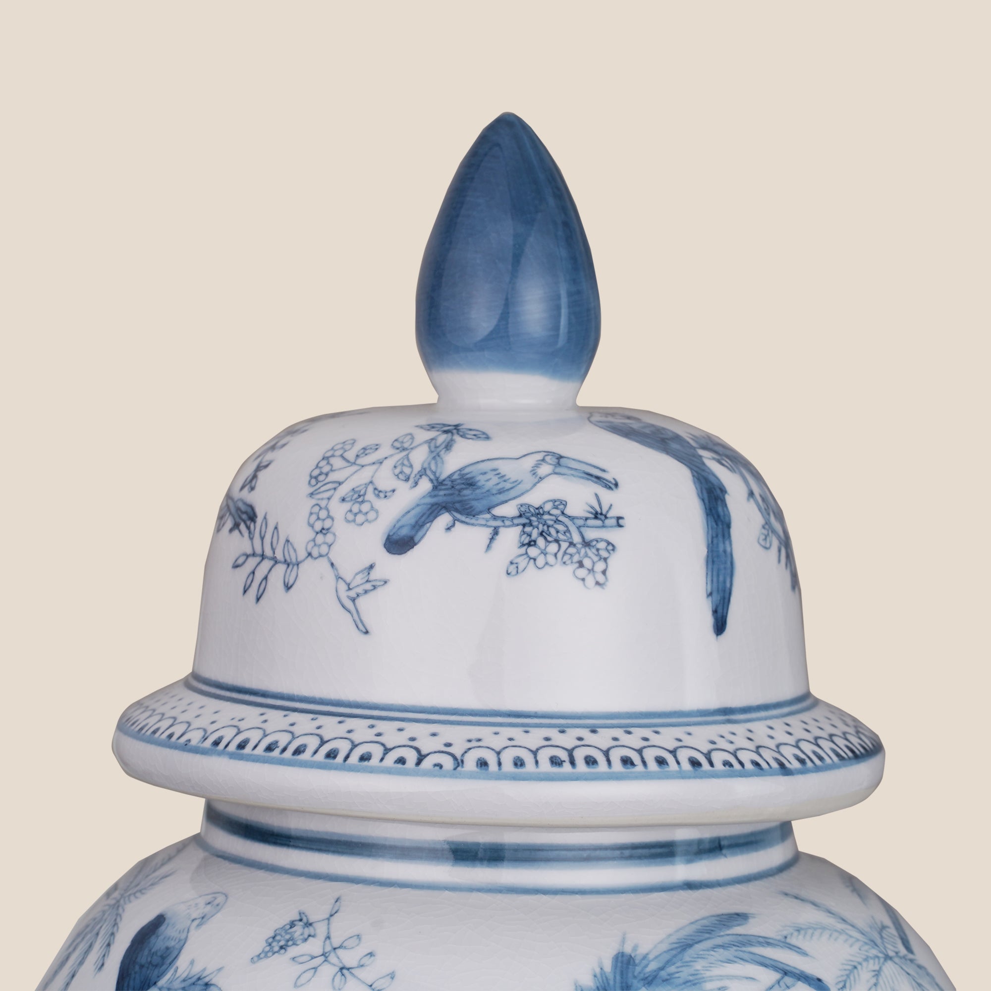 Porcelain Ginger Jars (Only for Delhi NCR)