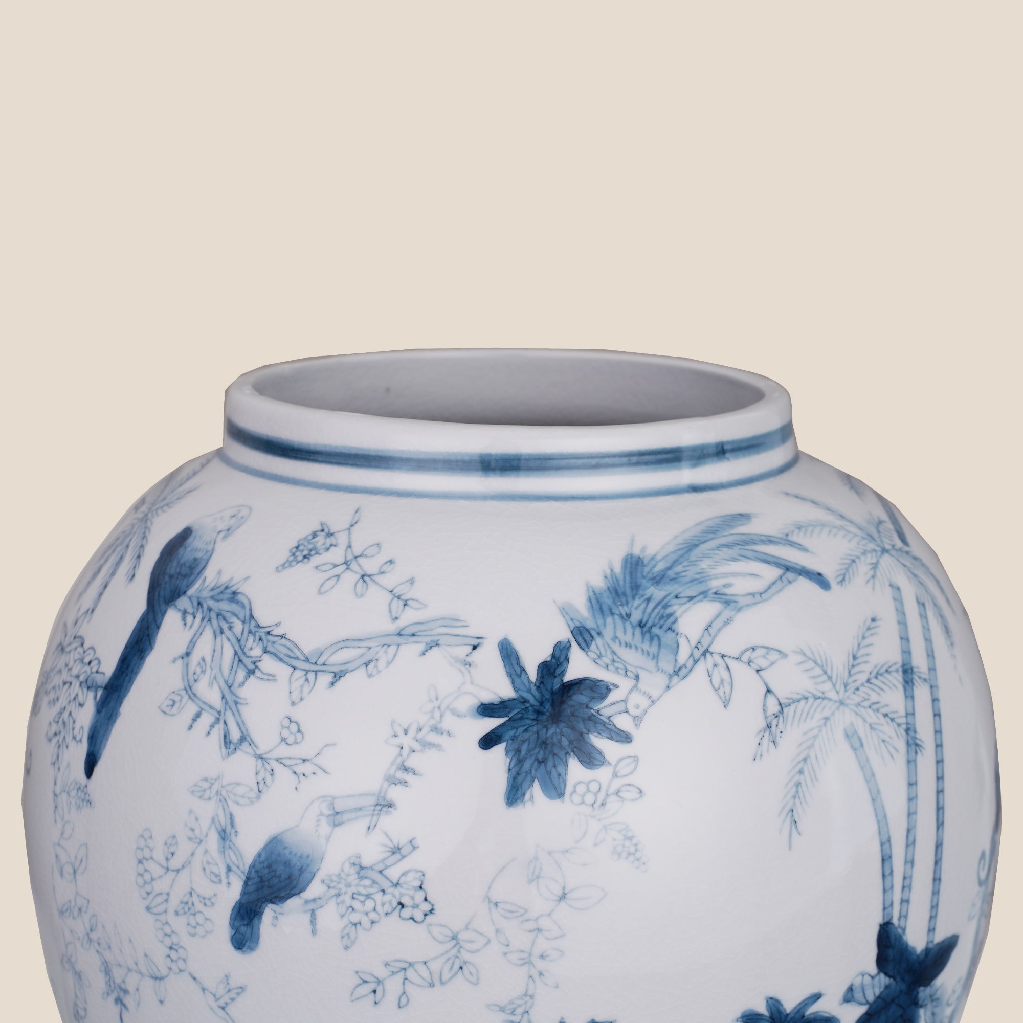 Porcelain Ginger Jars (Only for Delhi NCR)