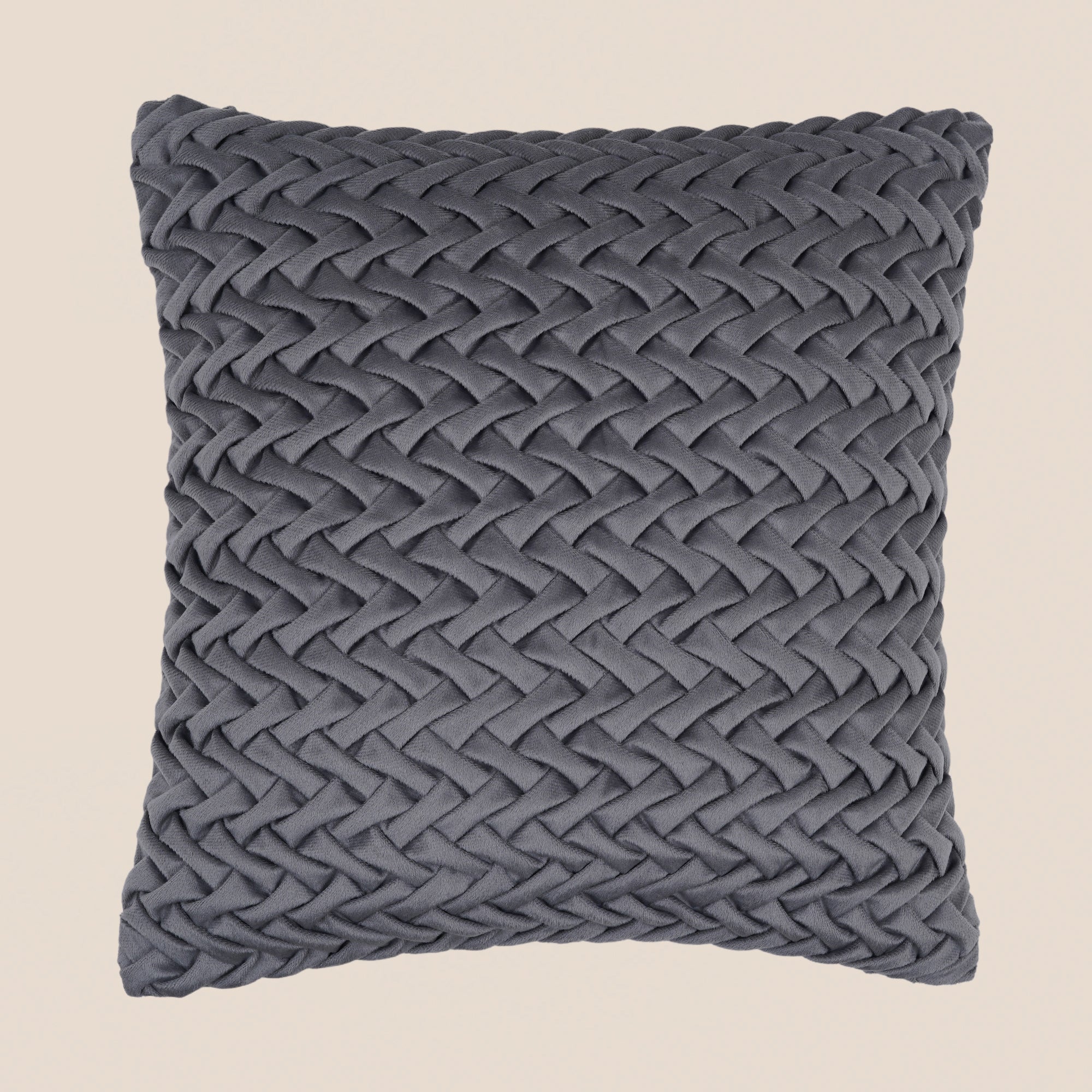 GREY LUXE WEAVE Cushion