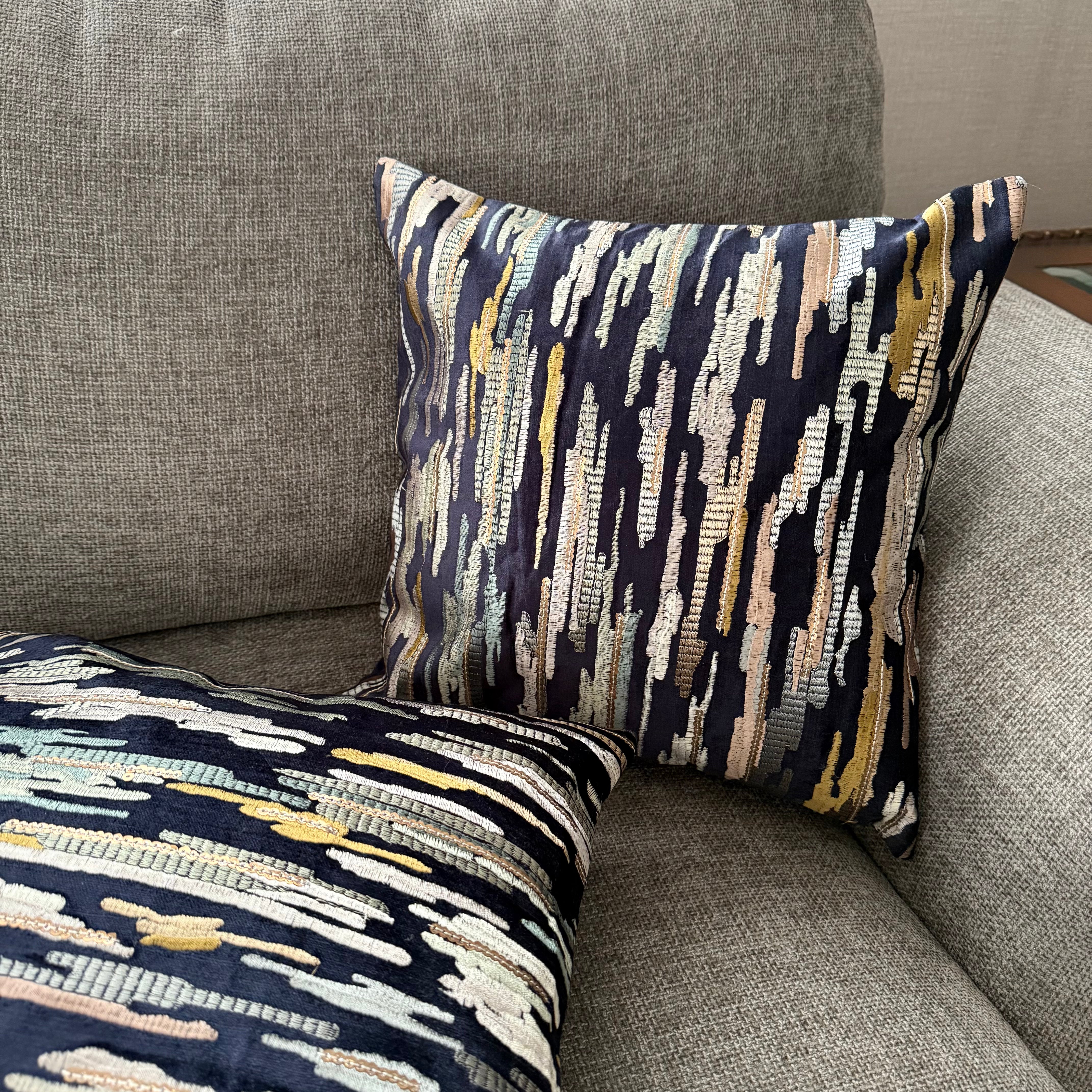 Midnight Mirage Cushion Cover