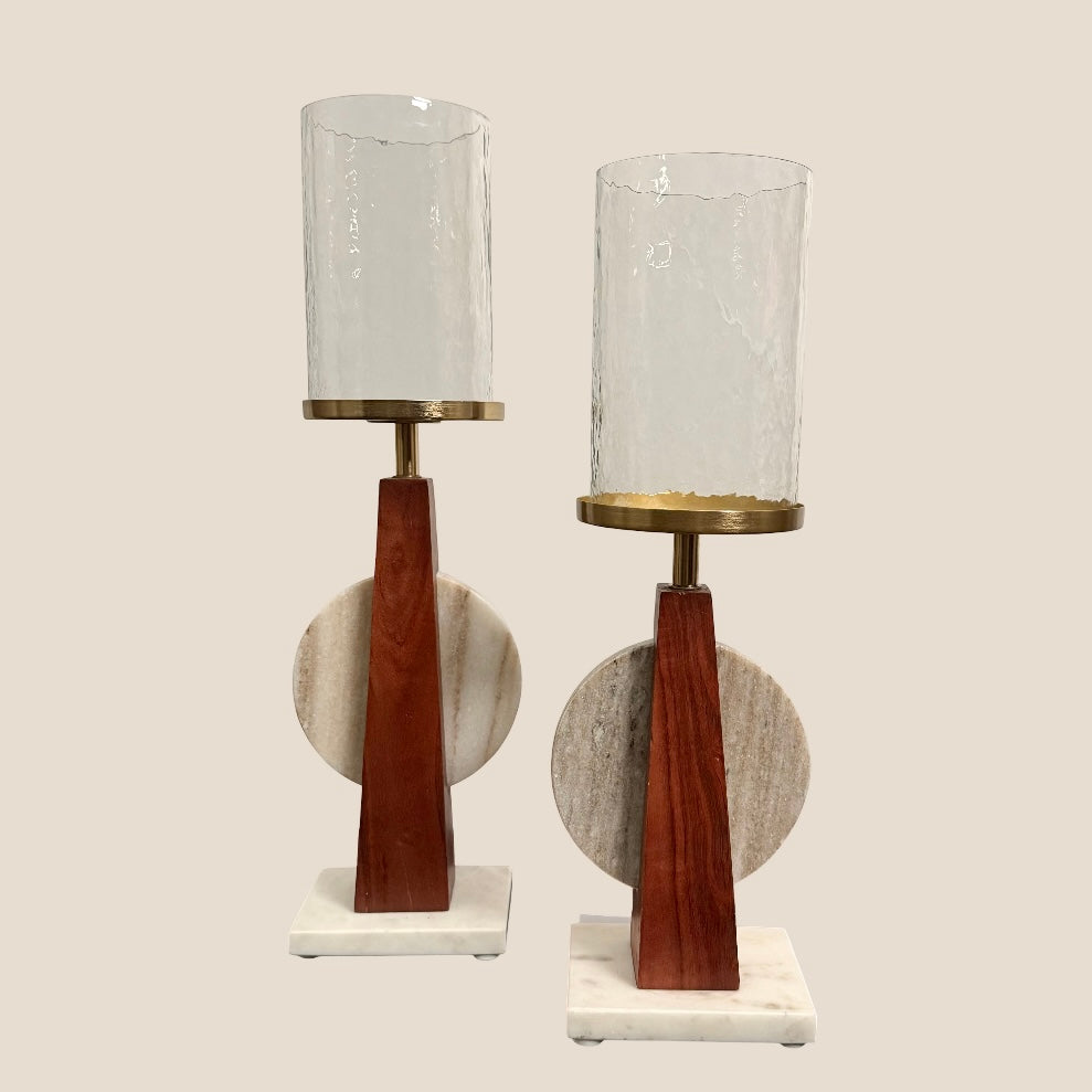 Orbica Candle Stand - Set of 2