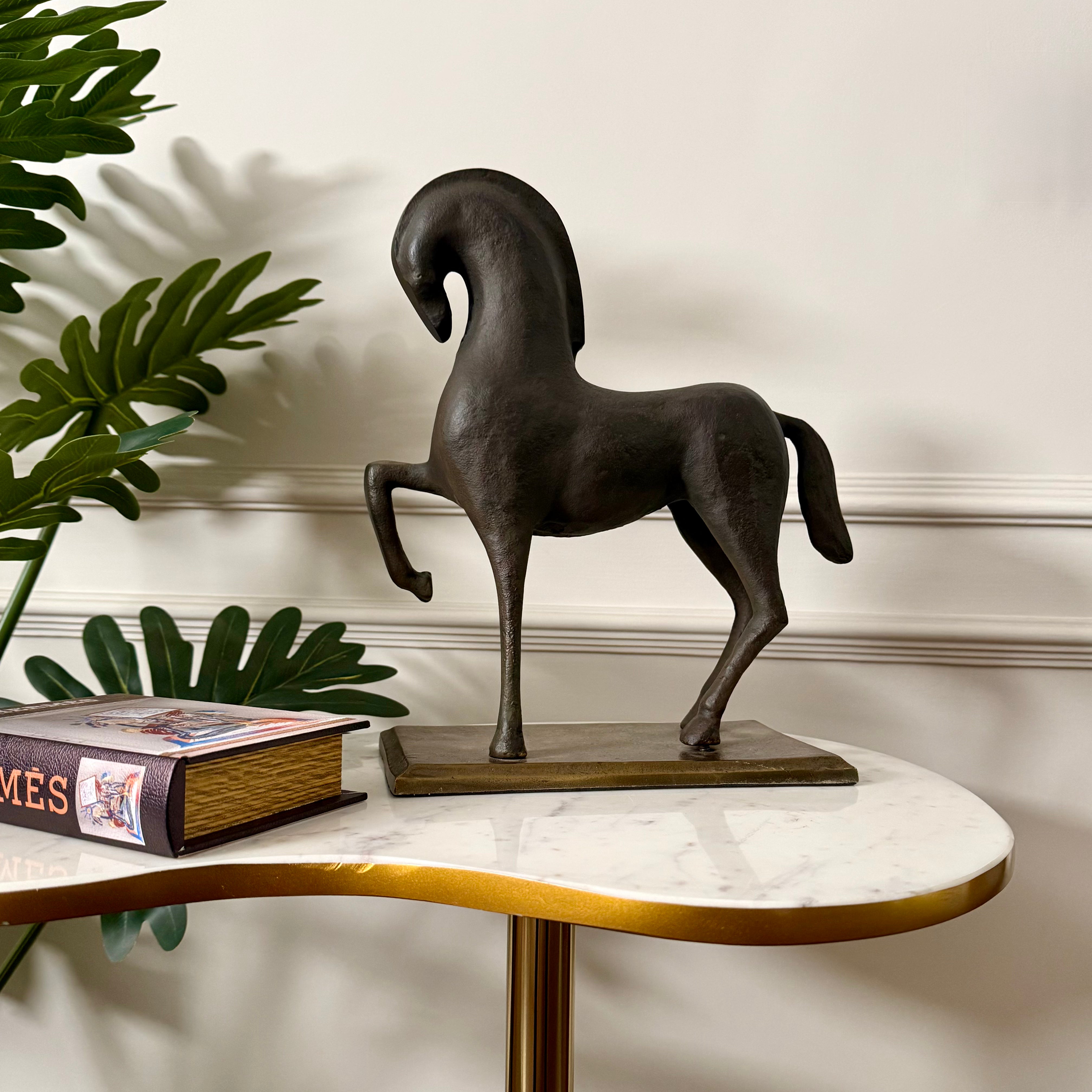 Poised Horse Sculpture